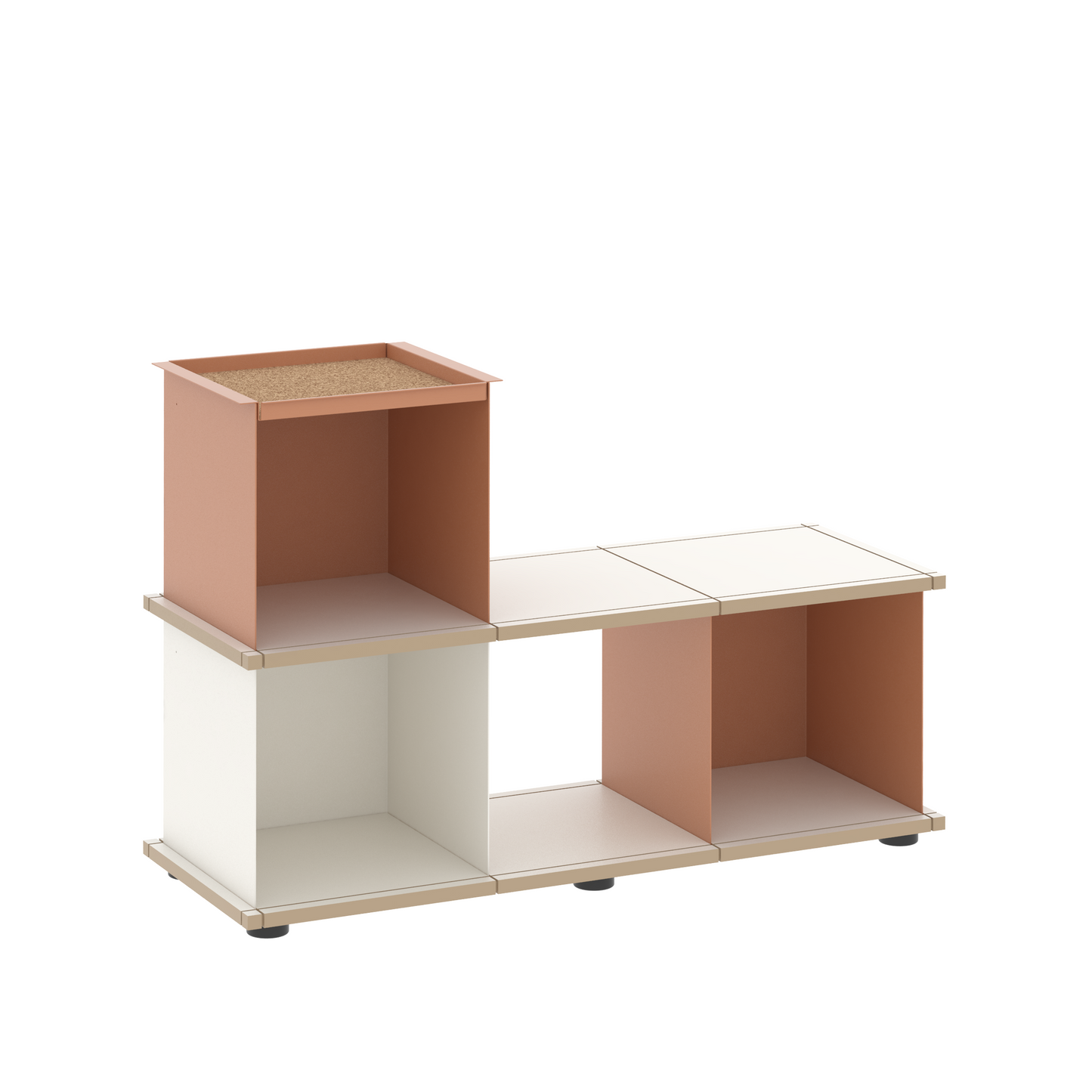 YU BENCH 3x1 / MDF white