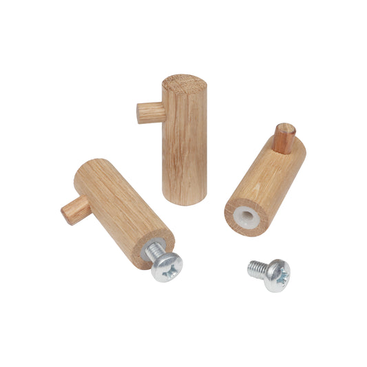 LY coat hook oak