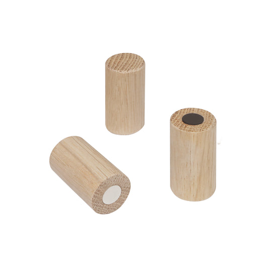 LY key holder magnet oak