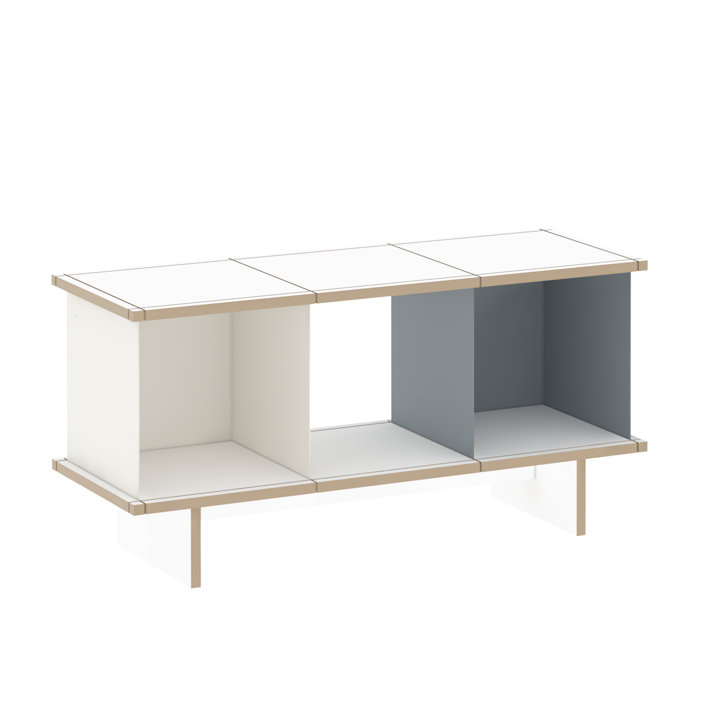YU SIDEBOARD 3 series / MDF white