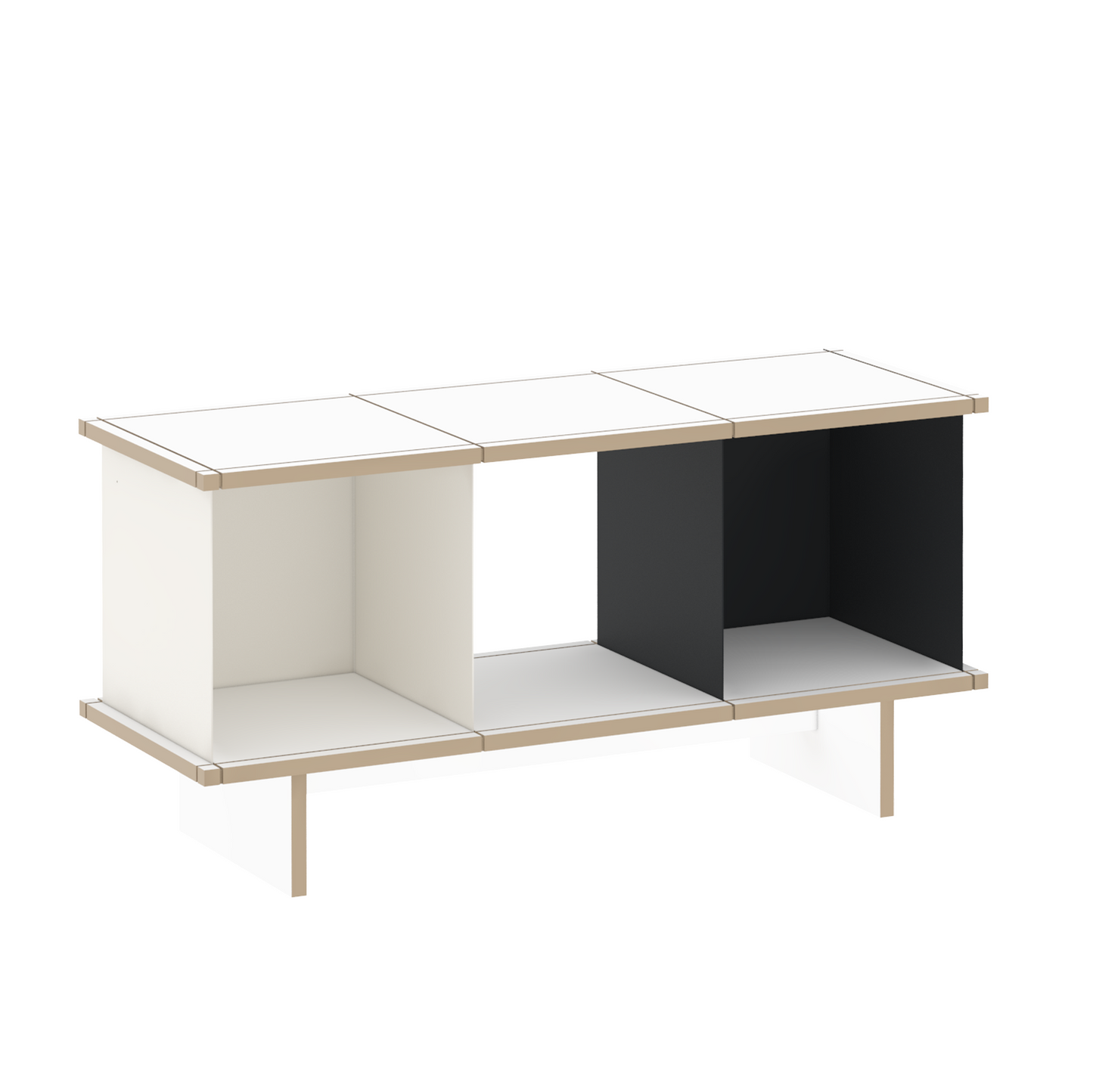 YU SIDEBOARD 3 series / MDF white