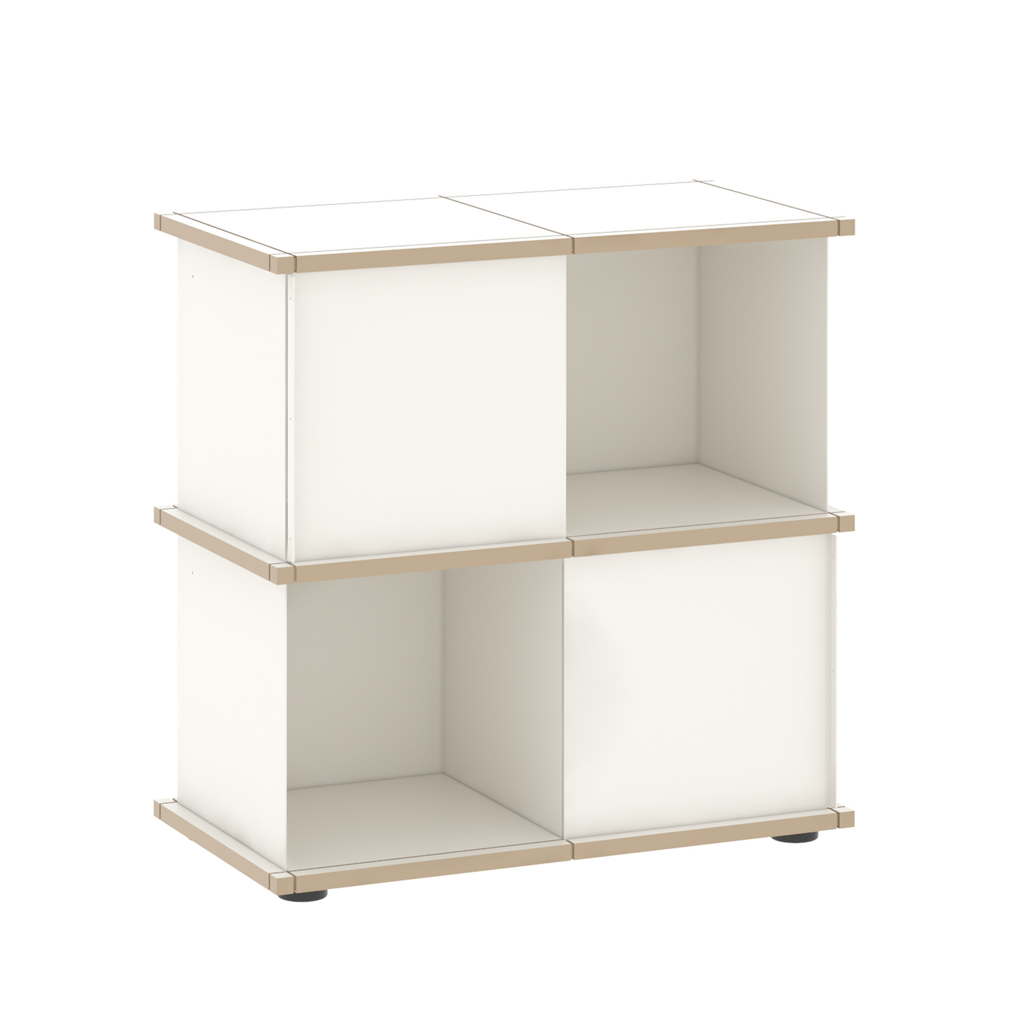 YU SHELF 2er / MDF weiß