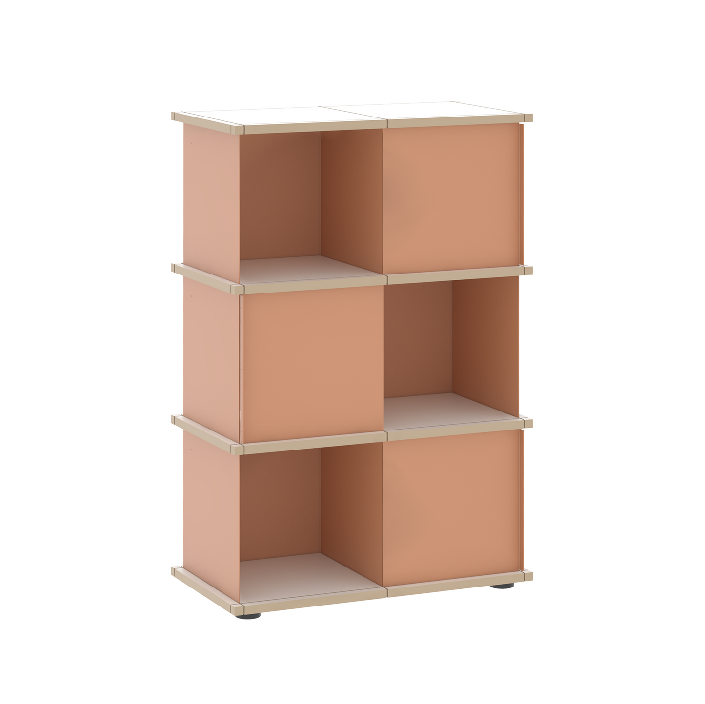 YU SHELF 2er / MDF weiß