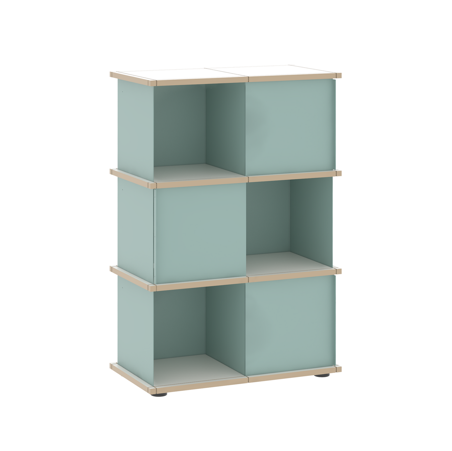 YU SHELF 2er / MDF weiß