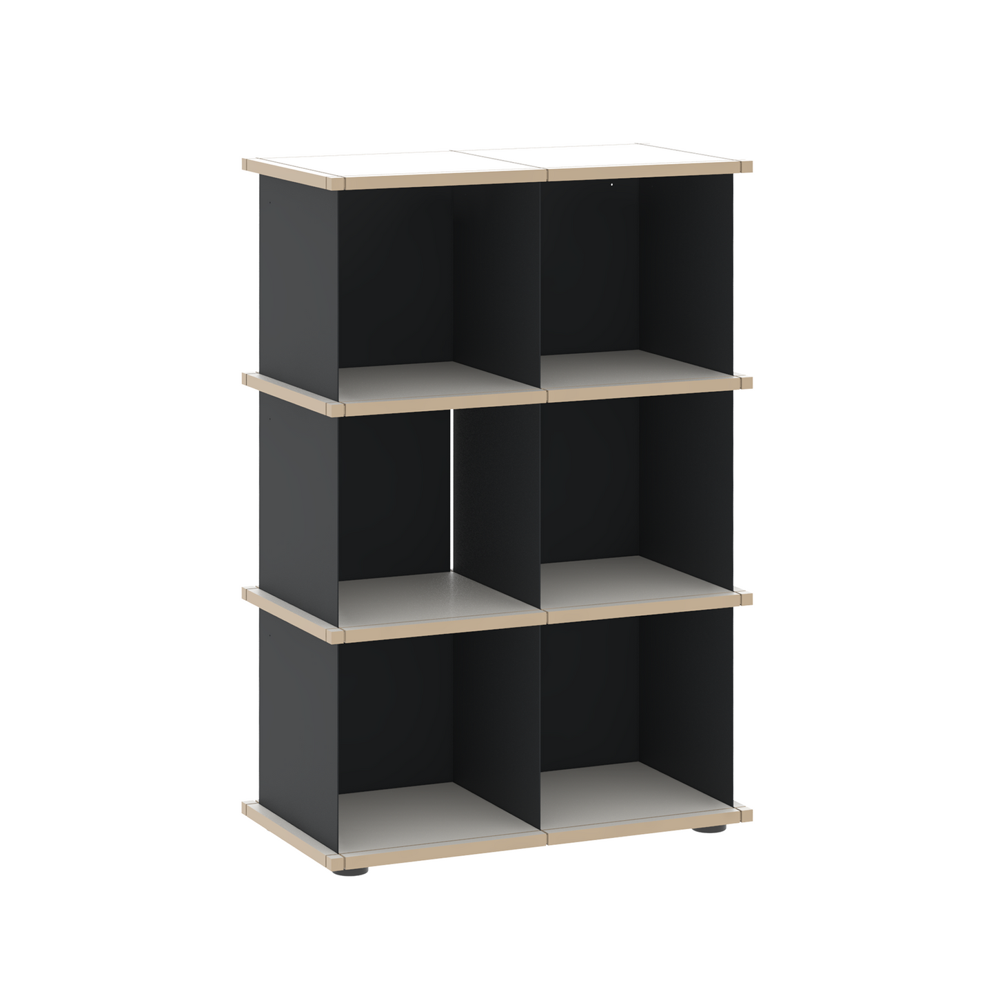 YU SHELF 2er / MDF weiß