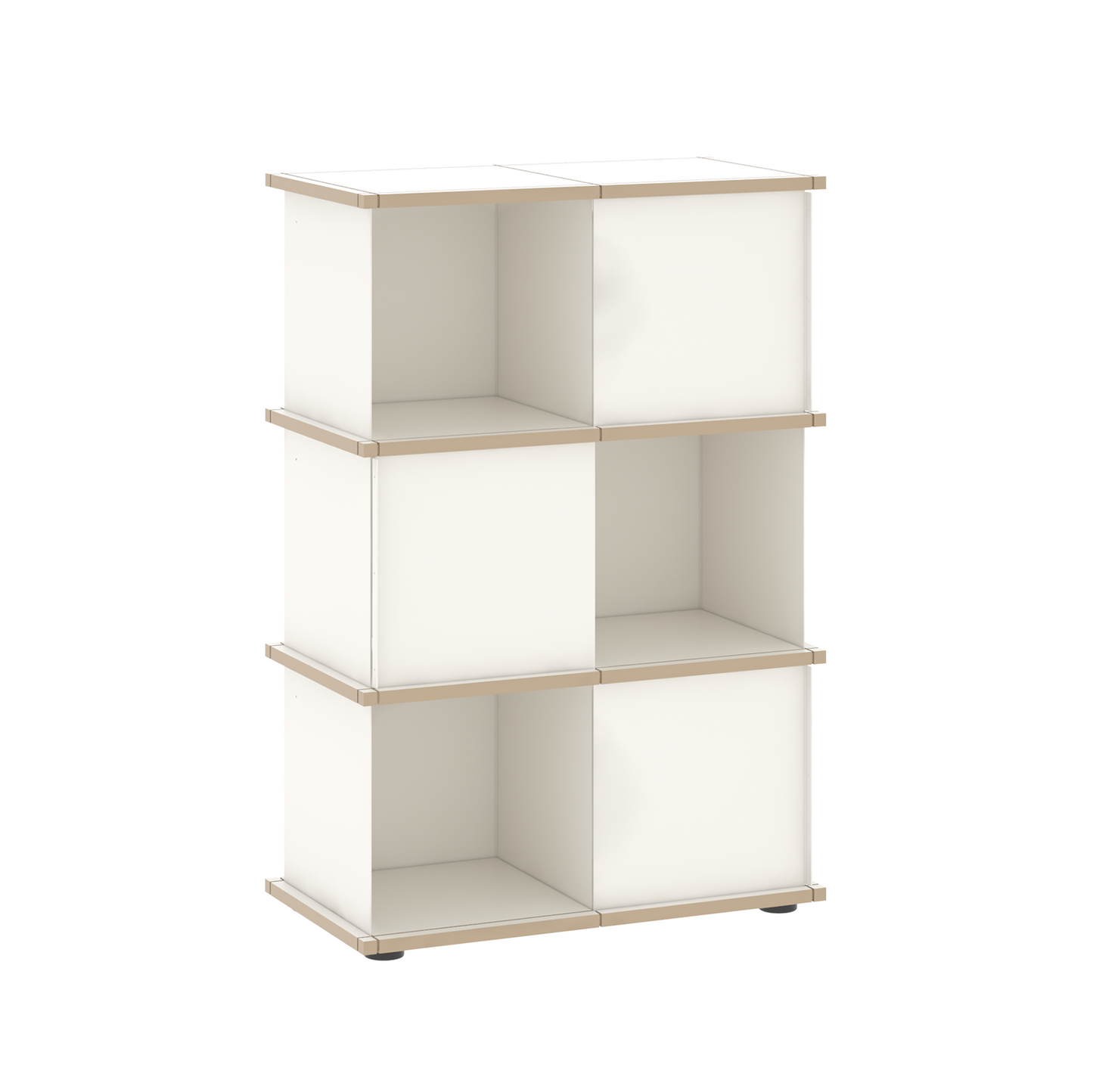 YU SHELF 2er / MDF weiß