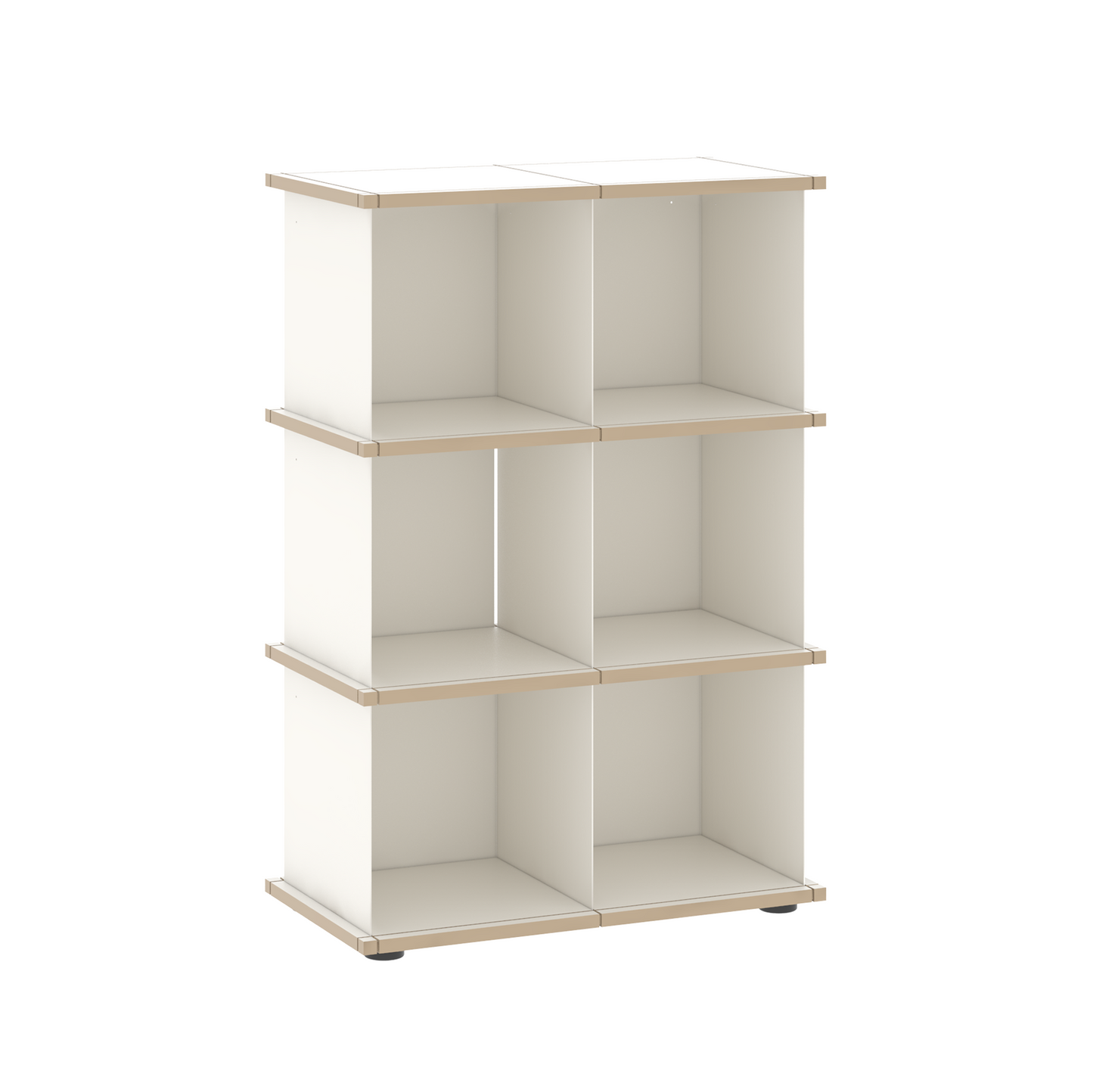YU SHELF 2er / MDF weiß