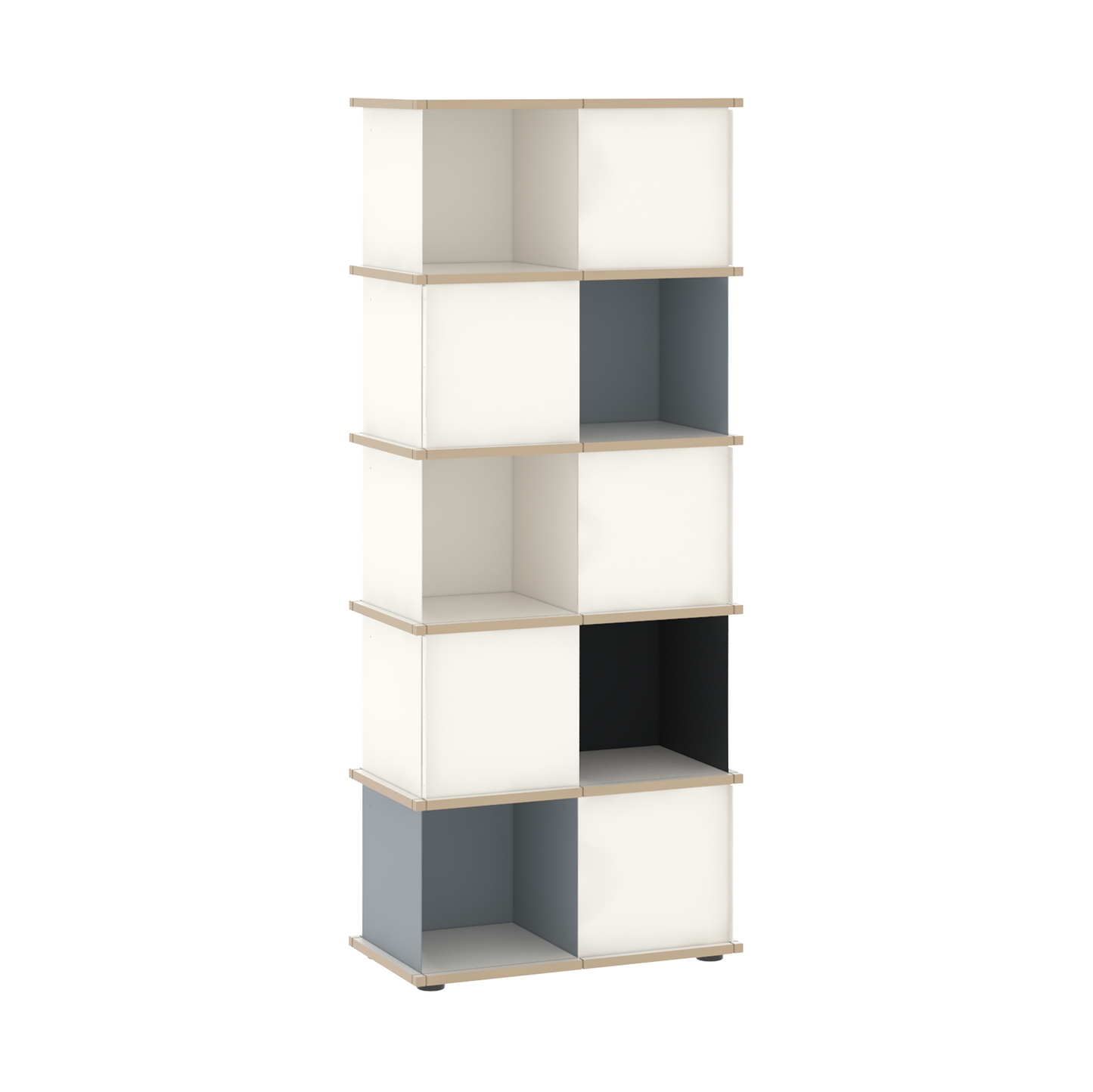 YU SHELF 2er / MDF weiß