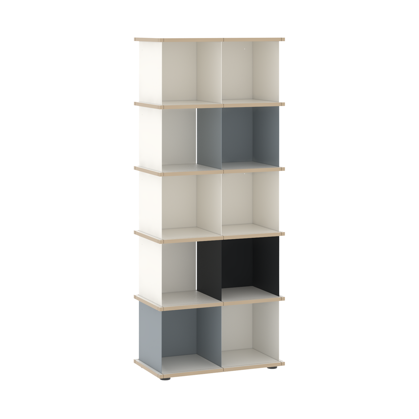 YU SHELF 2er / MDF weiß