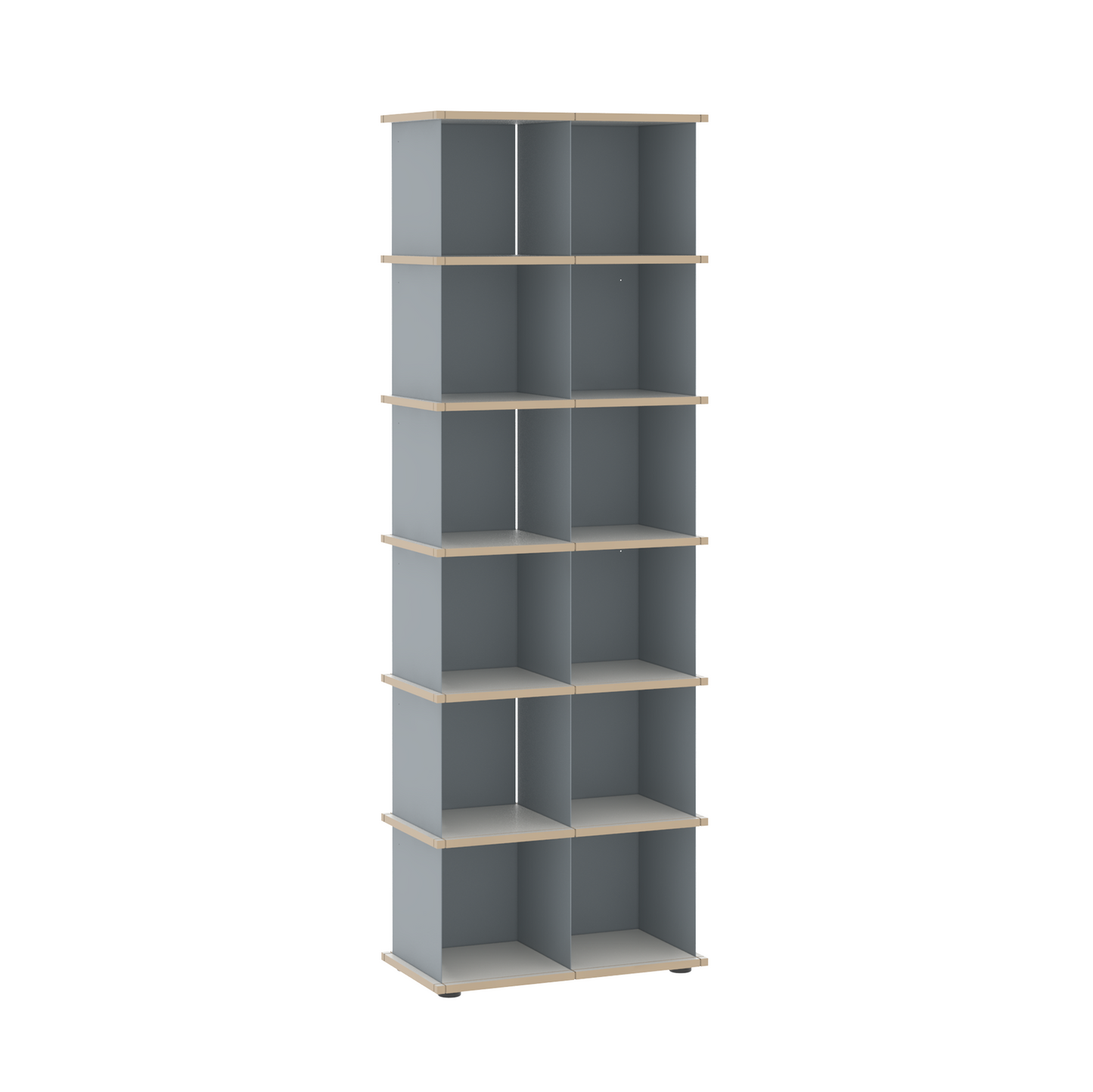 YU SHELF 2er / MDF weiß
