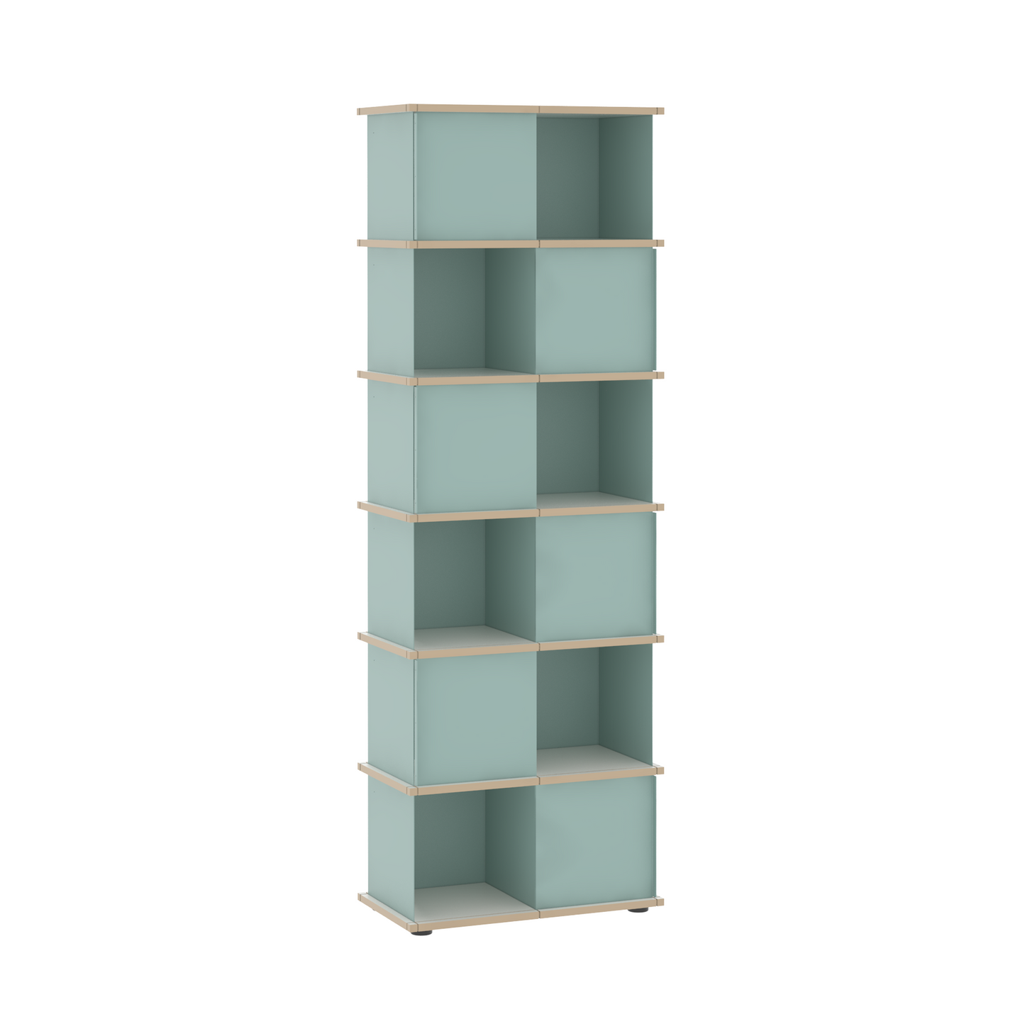 YU SHELF 2er / MDF weiß