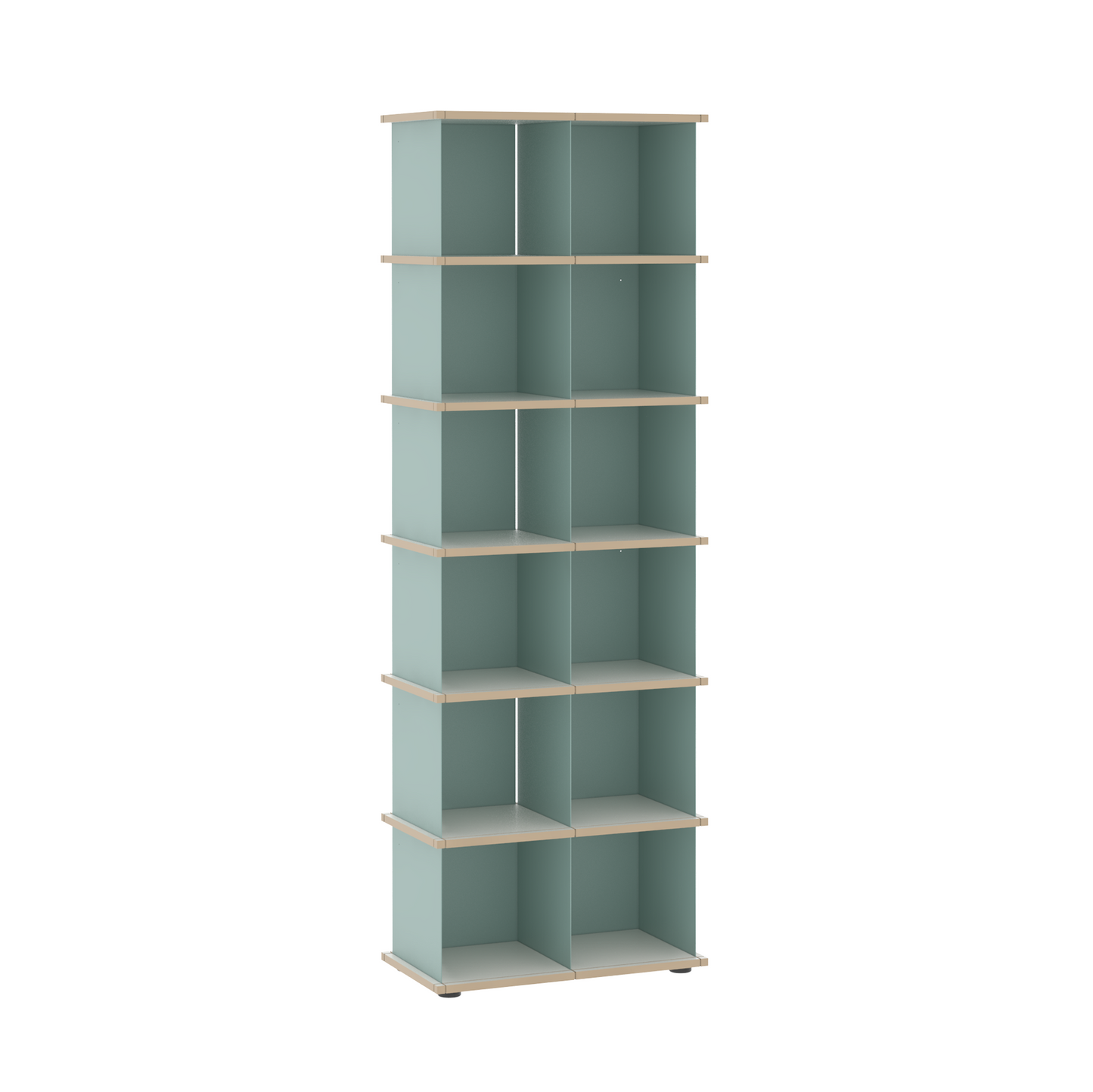 YU SHELF 2er / MDF weiß