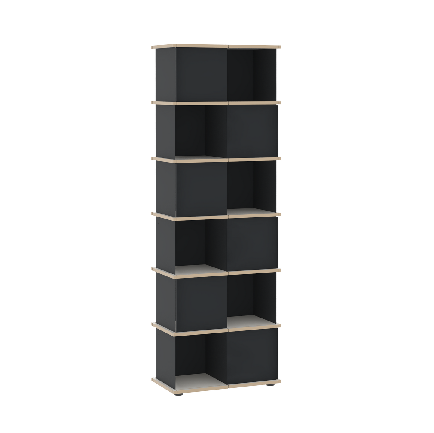 YU SHELF 2er / MDF weiß