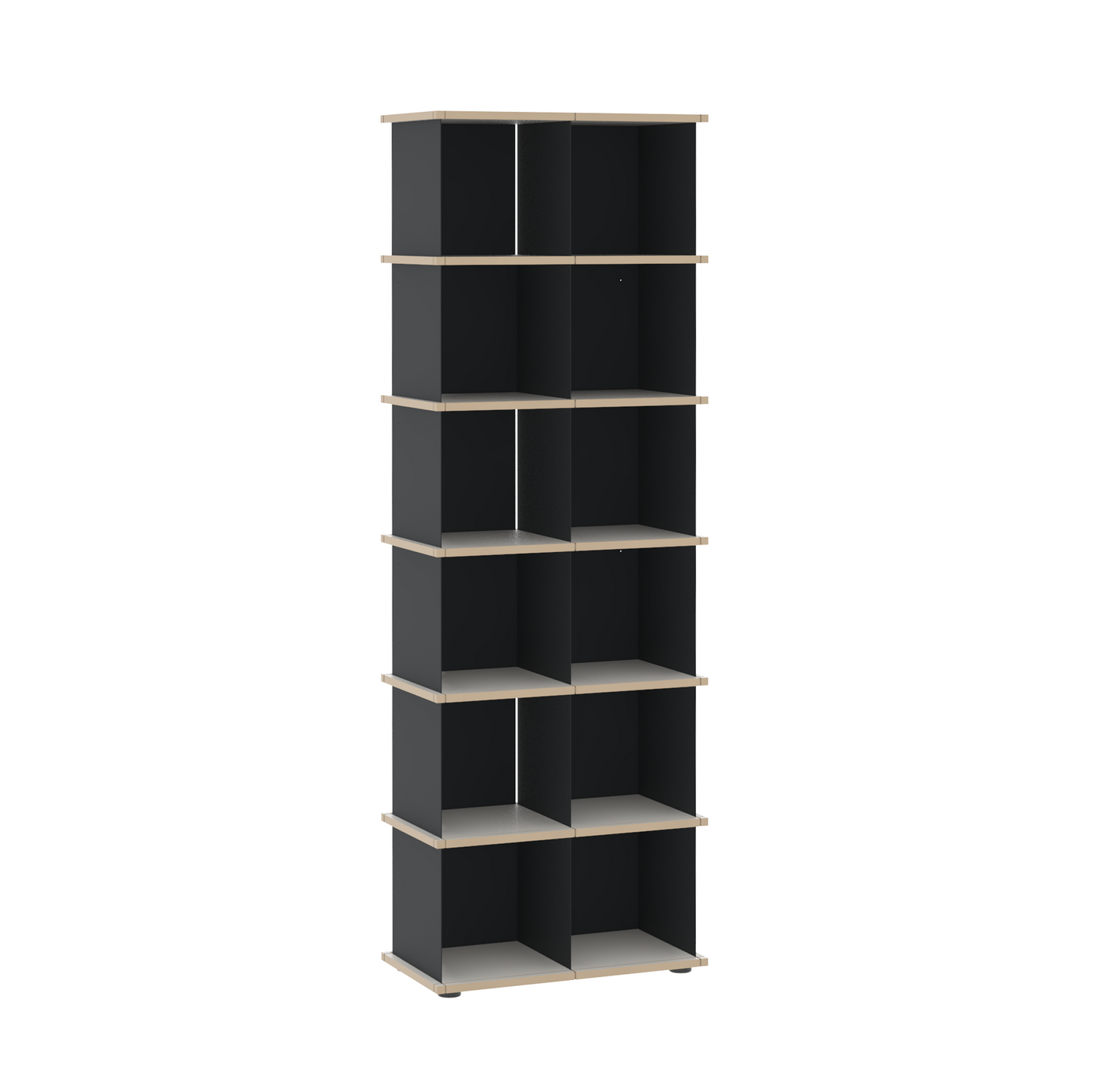 YU SHELF 2er / MDF weiß