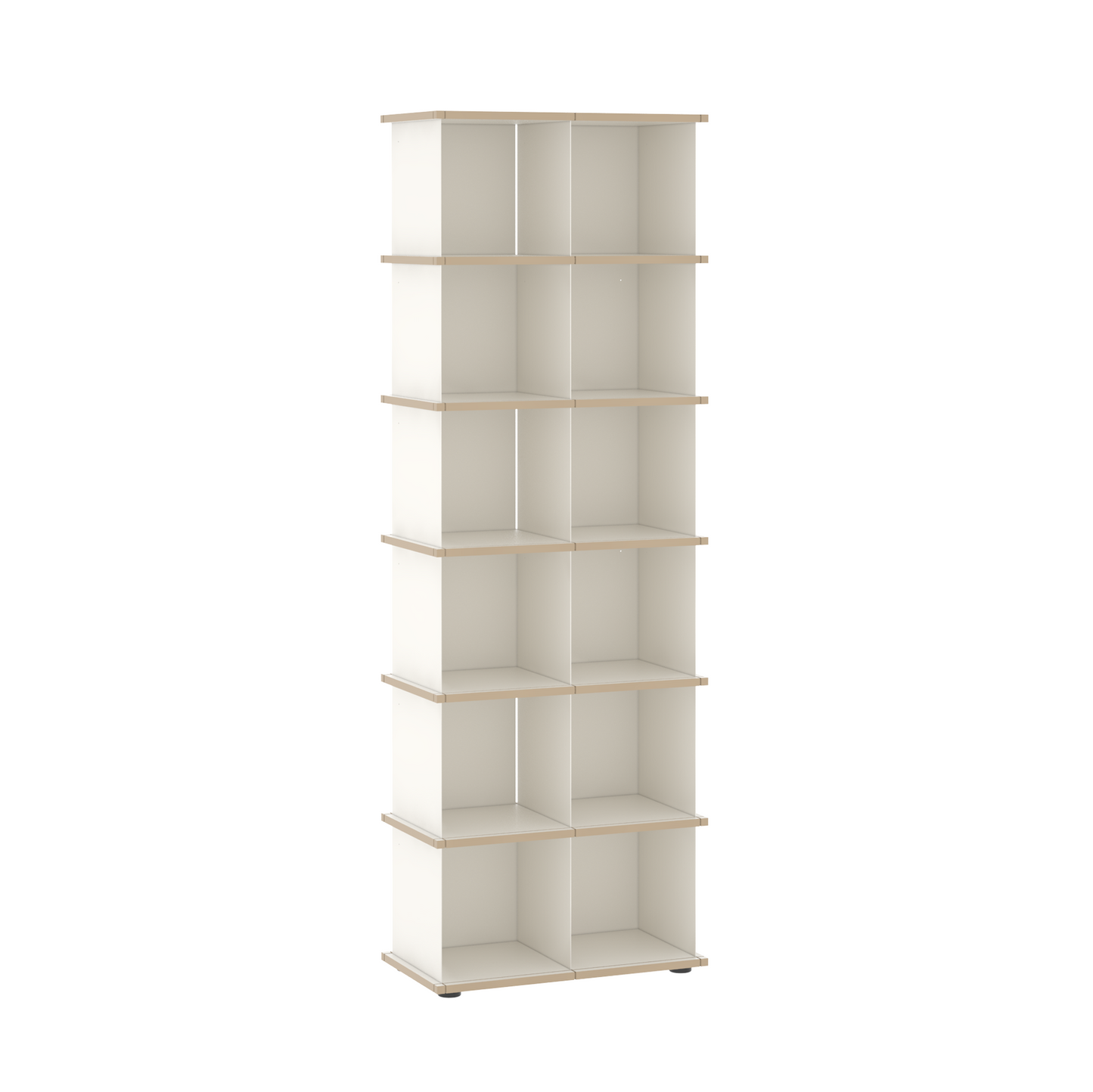 YU SHELF 2er / MDF weiß