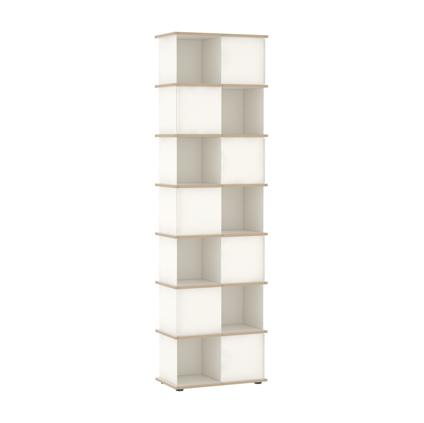 YU SHELF 2er / MDF weiß