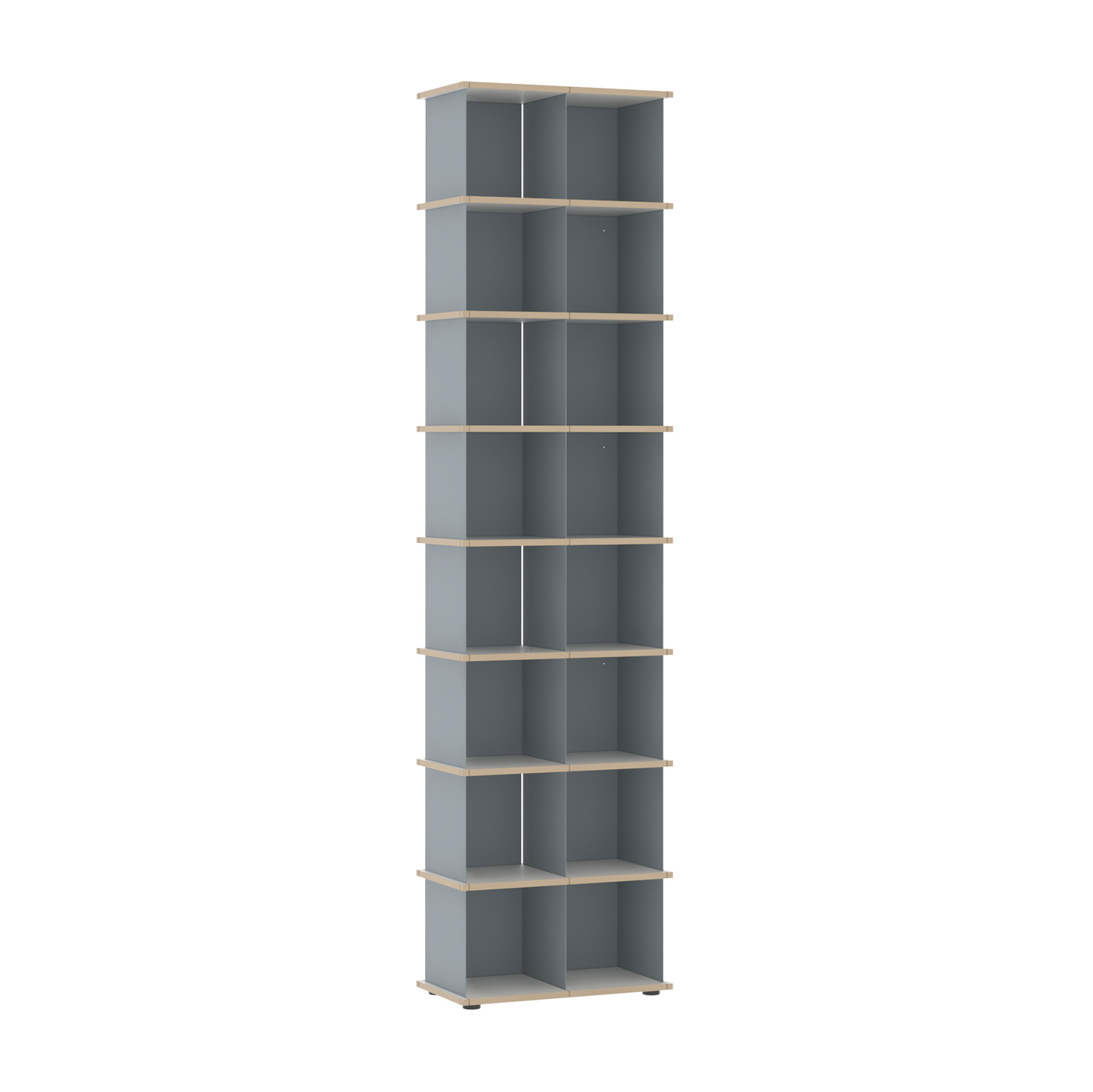 YU SHELF 2er / MDF weiß