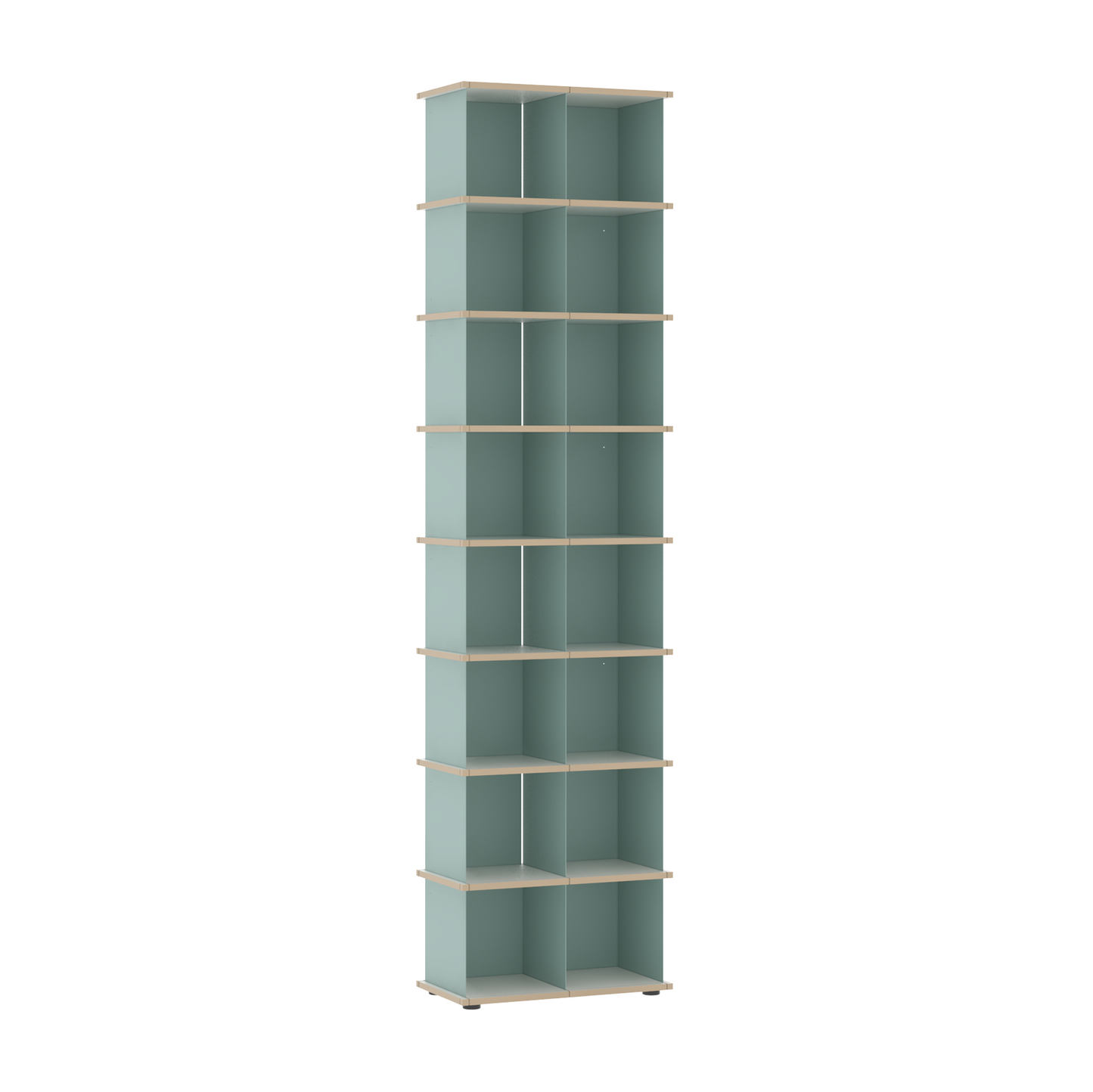 YU SHELF 2er / MDF weiß
