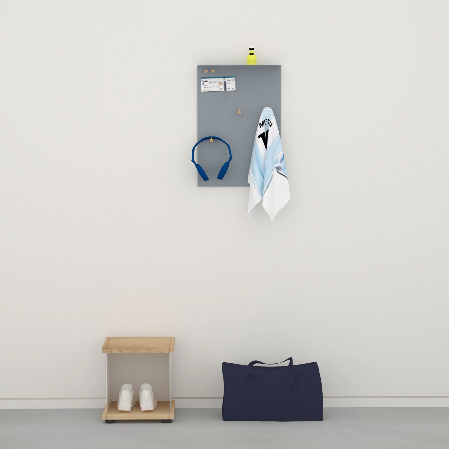 LY WARDROBE mit 3 Stück Garderobenhaken