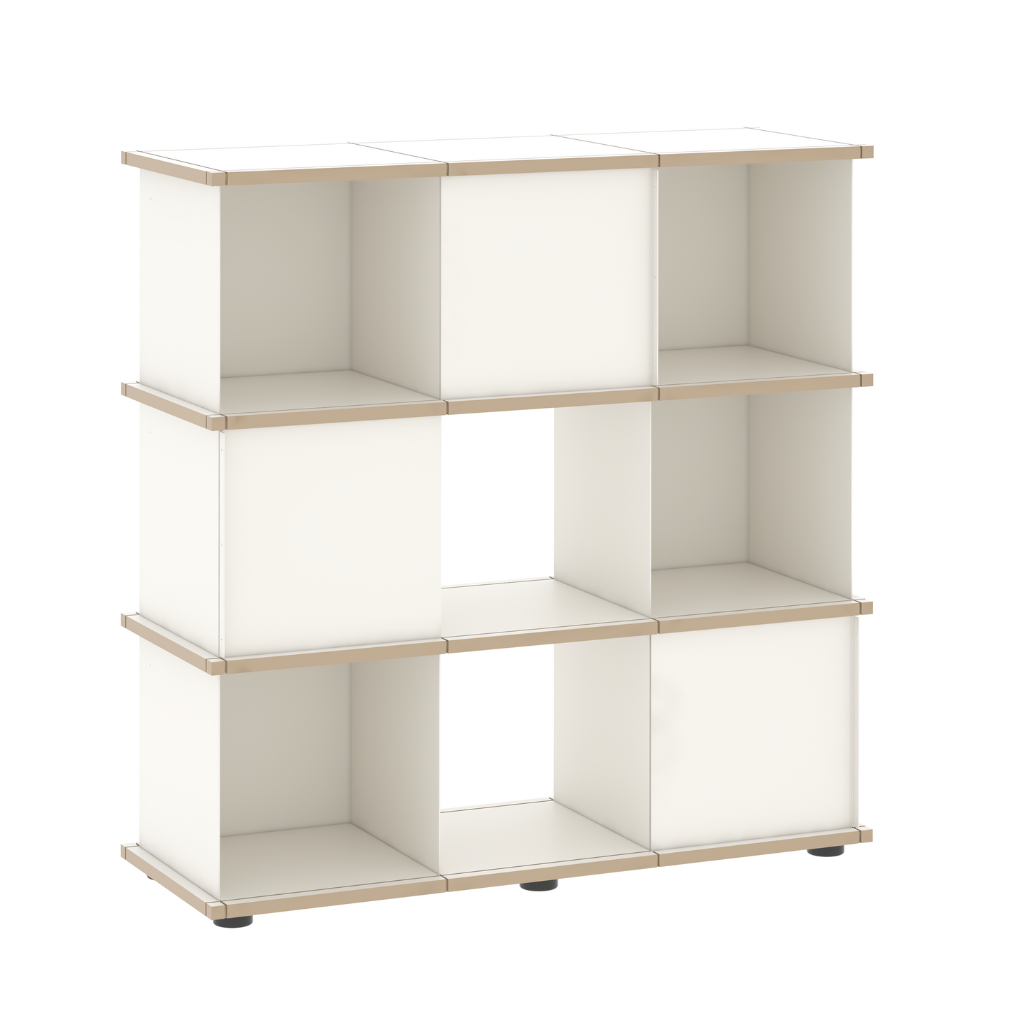 YU SHELF 3 series / MDF white