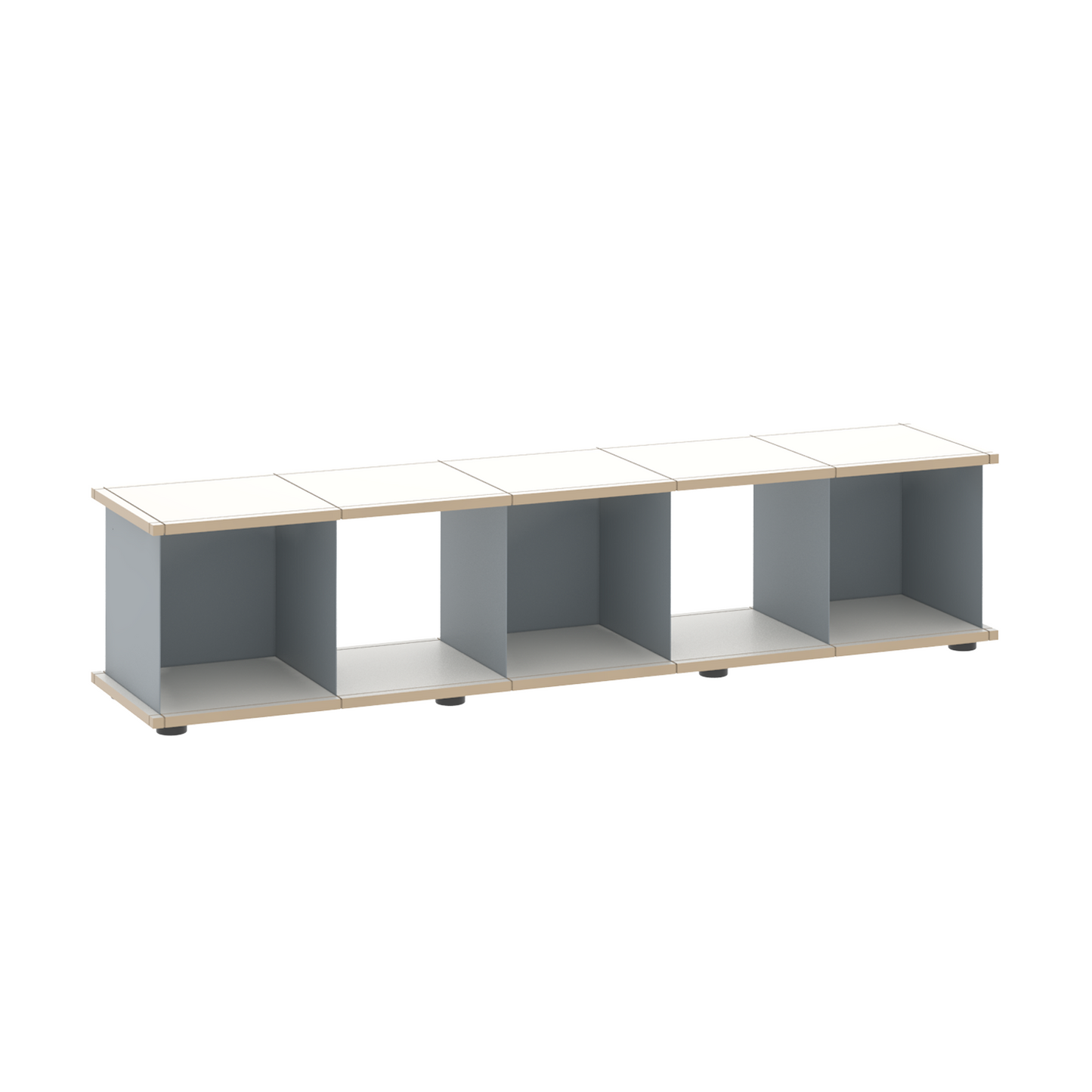 YU SHELF 5 series / MDF White