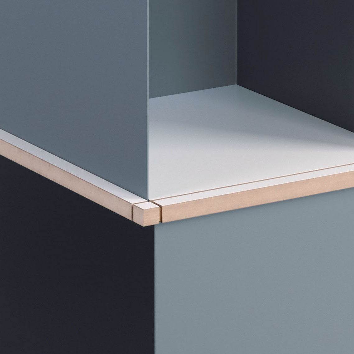 YU SHELF 1 series / MDF white