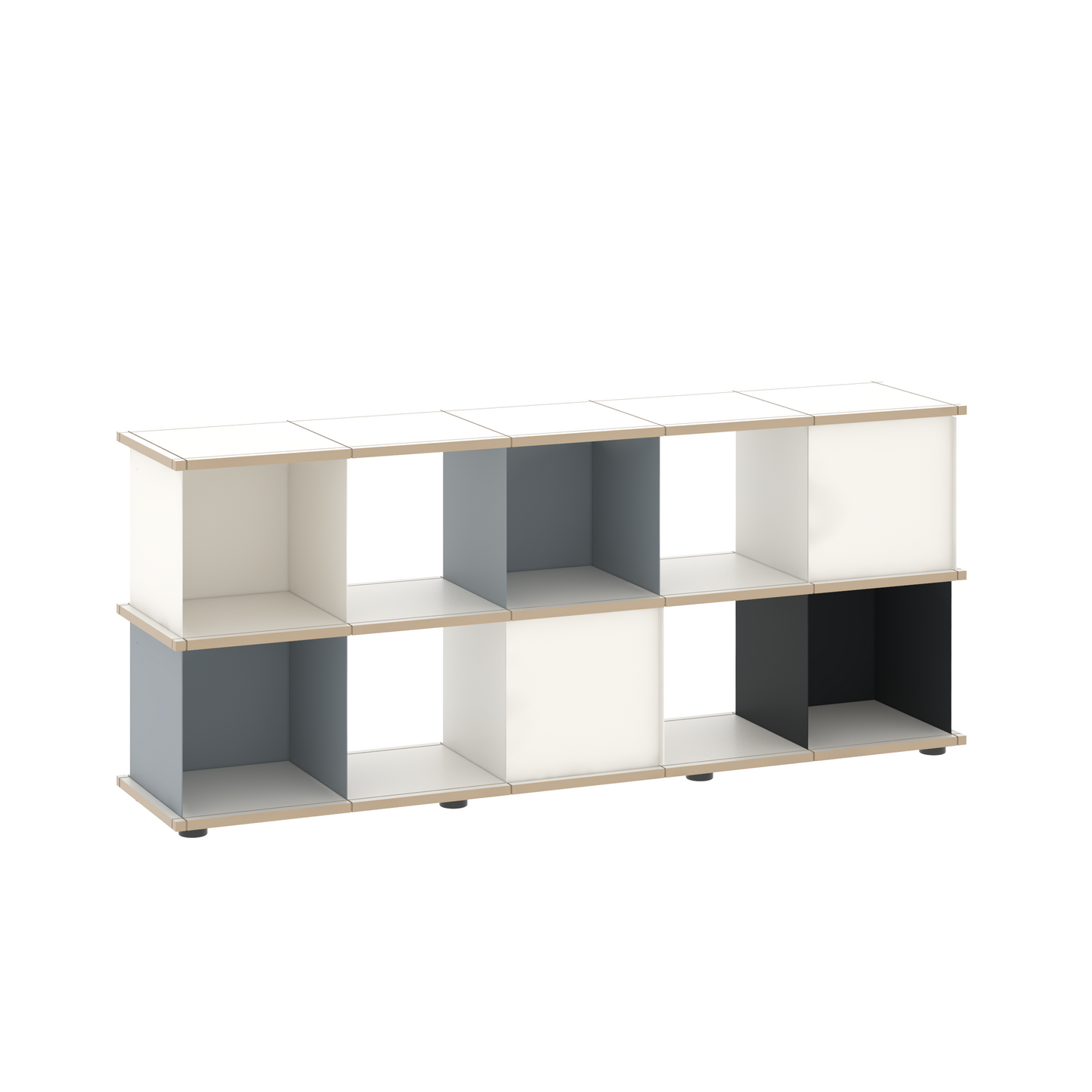 YU SHELF 5 series / MDF White