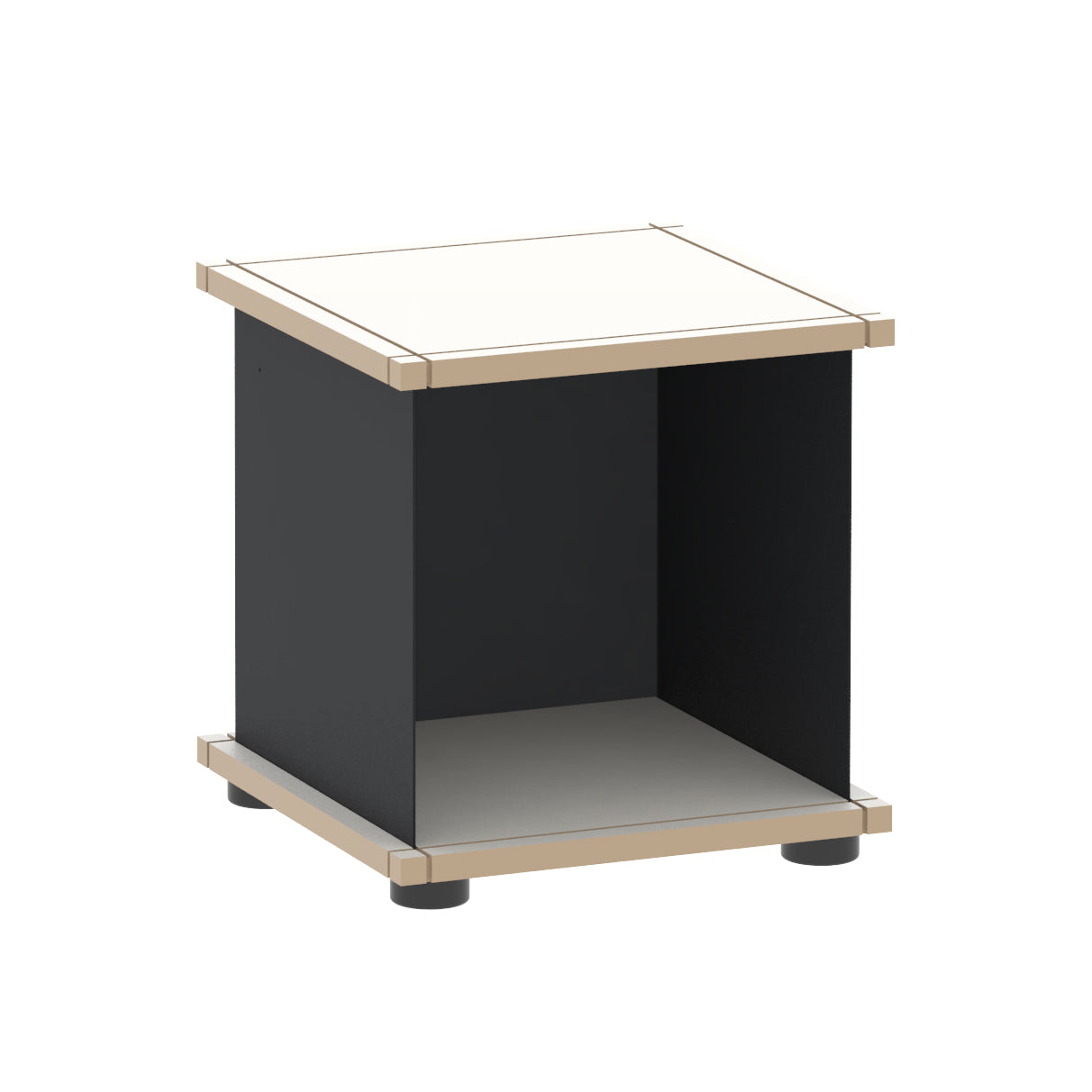 YU SHELF 1 series / MDF white