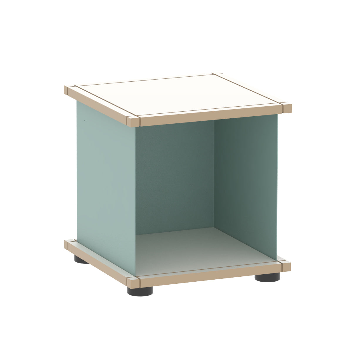 YU SHELF 1 series / MDF white