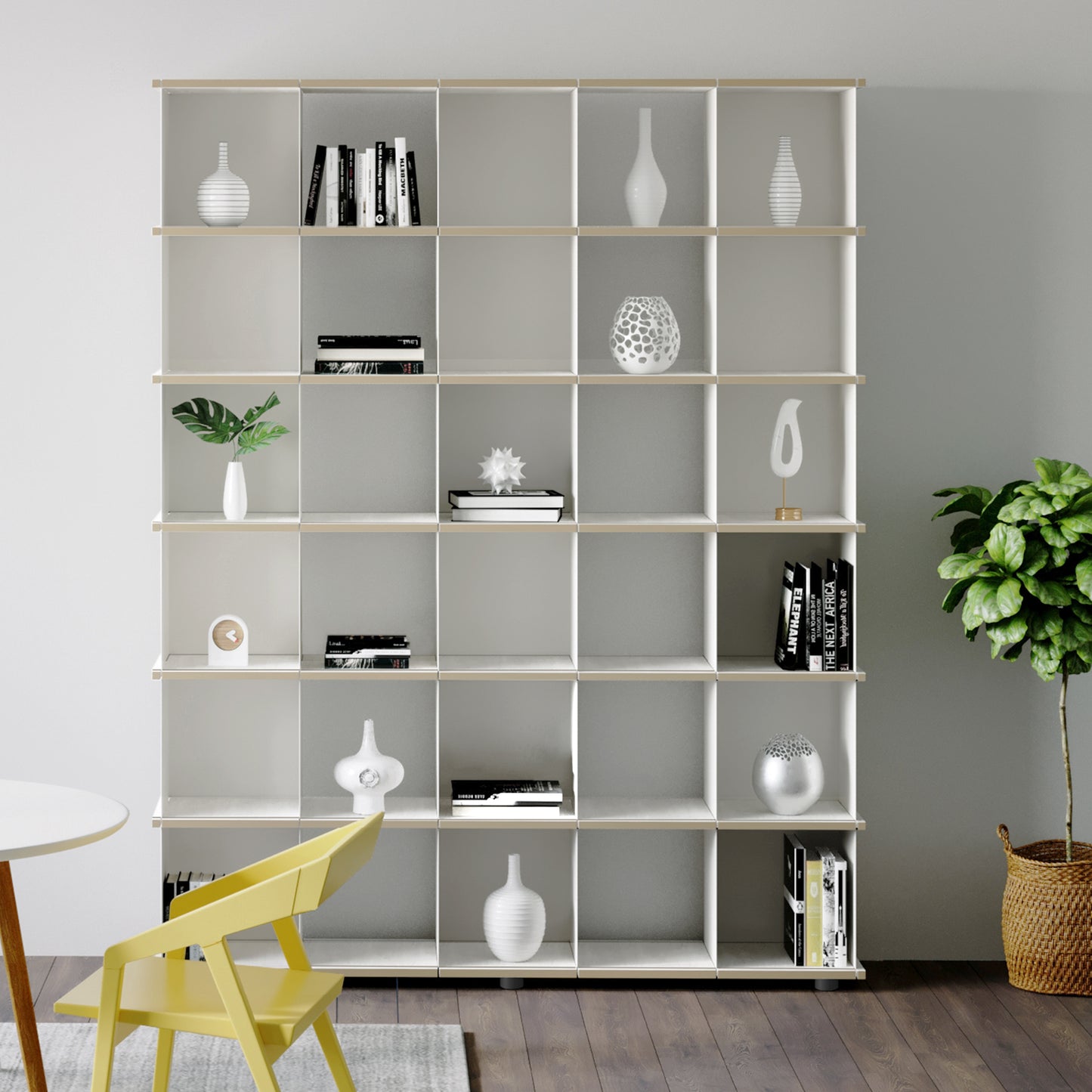 YU SHELF 5 series / MDF White