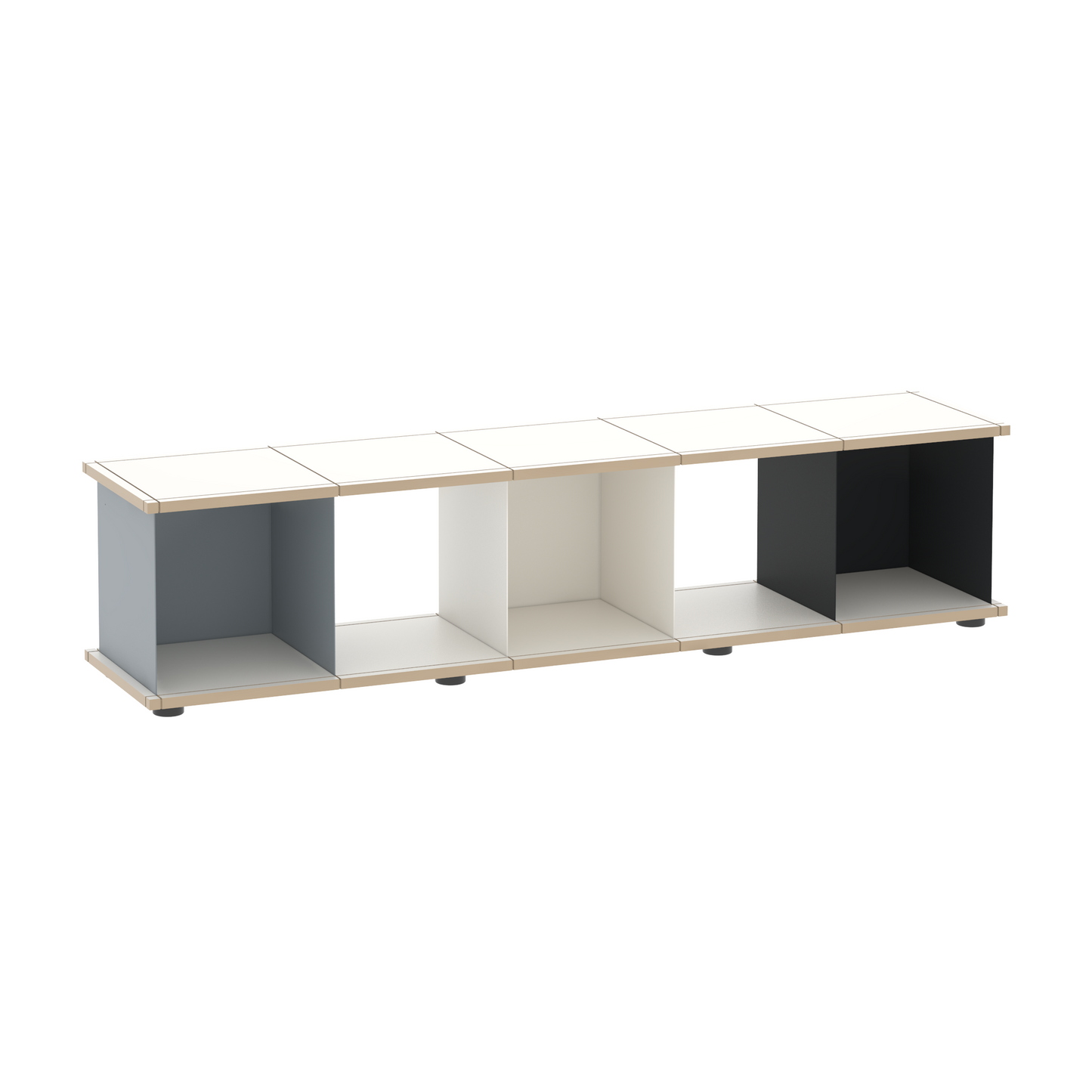 YU SHELF 5 series / MDF White