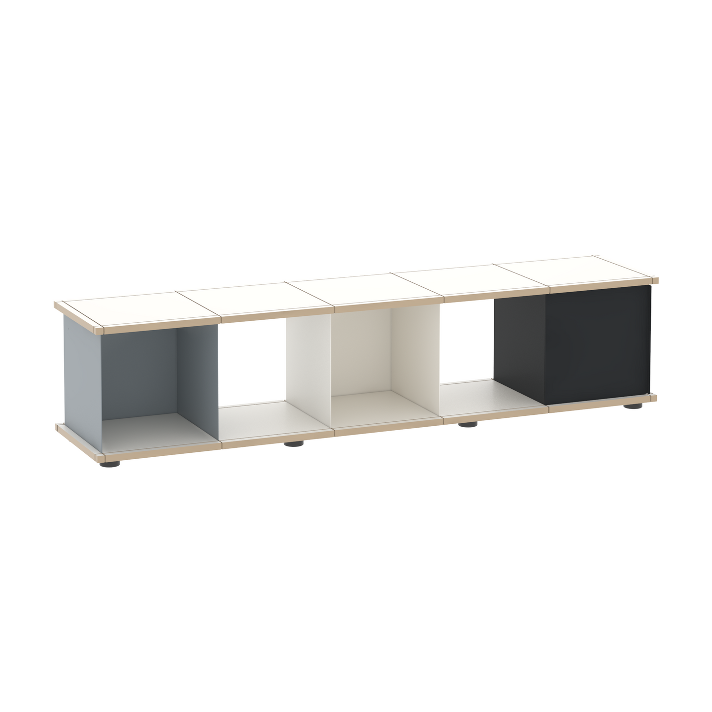 YU SHELF 5 series / MDF White