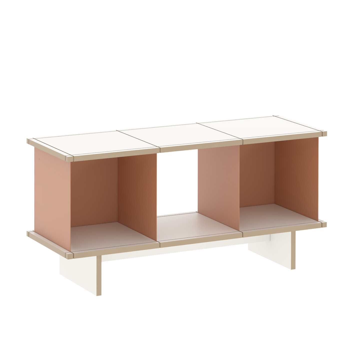 YU SIDEBOARD 3 series / MDF white