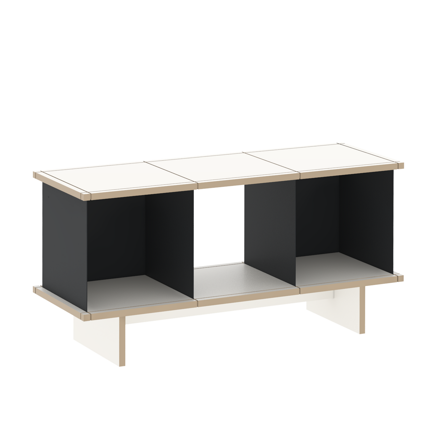 YU SIDEBOARD 3 series / MDF white