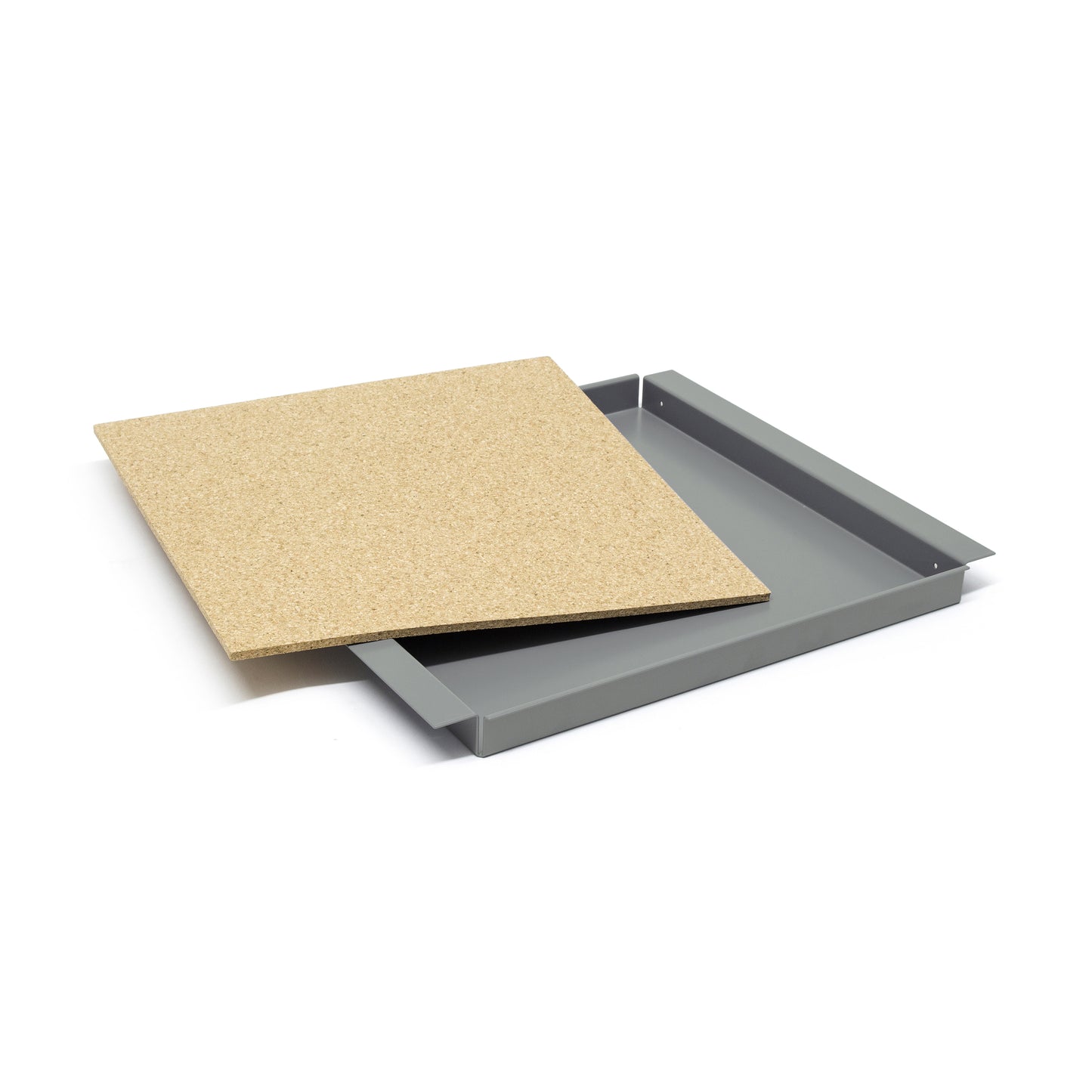 YU TRAY – Ein Tablett mit klarer Form und guter Handhabung. Erhältlich in mehreren kombinierbaren Farben. Es kann wahlweise mit oder ohne Korkeinlage bestellt werden. Und: YU TRAY ist mehr als ein Tablett. Denn es lässt sich mit Elementen des YU-Systems kombinieren.
