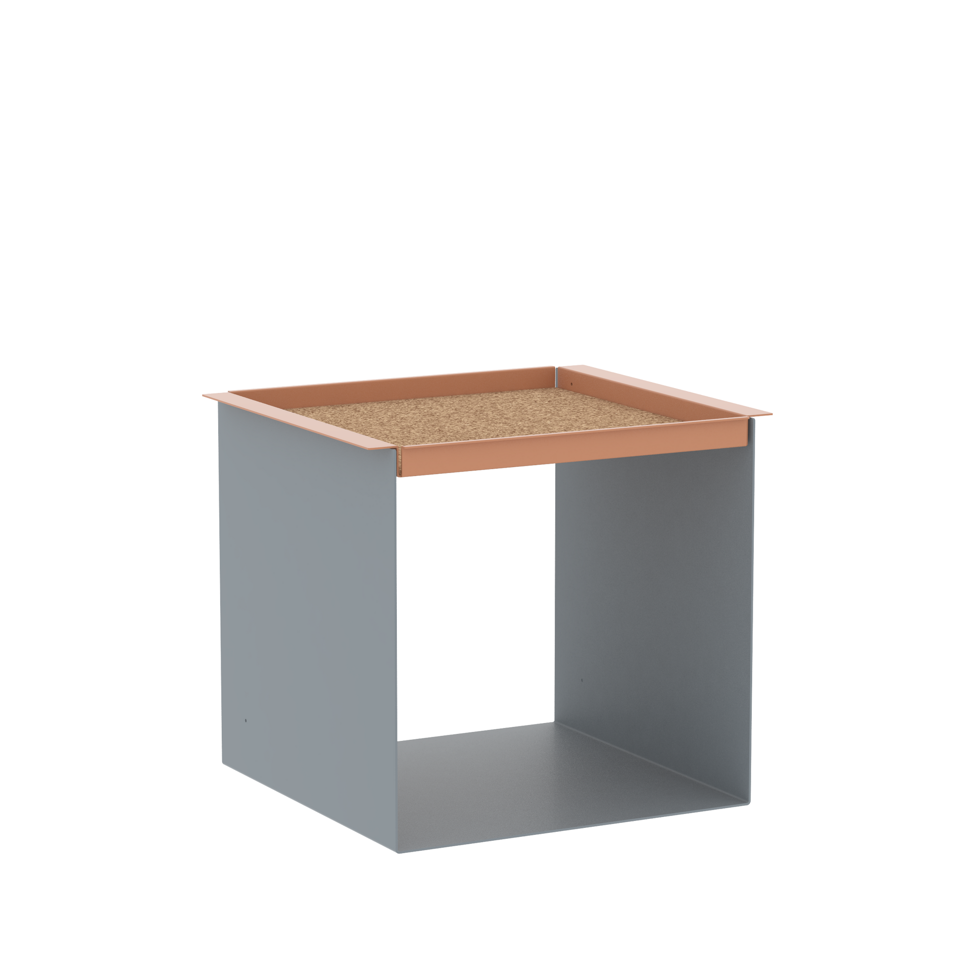 YU TRAY TABLE – Beistelltisch mit Tablett, geradlinig und vielseitig. Sein Name beschreibt, was er ist: eine Kombination aus Tablett und Beistelltisch. Ein besonders praktisches Möbel mit zwei Ablageebenen. Und wird ein Tablett benötigt, ist YU TRAY zur Stelle: neben dem Bett, dem Sessel oder Sofa und überall, wo YU TRAY TABLE schon immer fehlte.