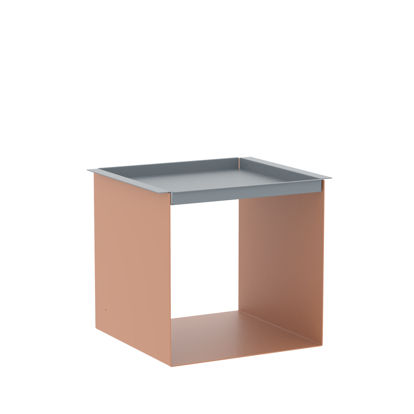 YU TRAY TABLE – Beistelltisch mit Tablett, geradlinig und vielseitig. Sein Name beschreibt, was er ist: eine Kombination aus Tablett und Beistelltisch. Ein besonders praktisches Möbel mit zwei Ablageebenen. Und wird ein Tablett benötigt, ist YU TRAY zur Stelle: neben dem Bett, dem Sessel oder Sofa und überall, wo YU TRAY TABLE schon immer fehlte.