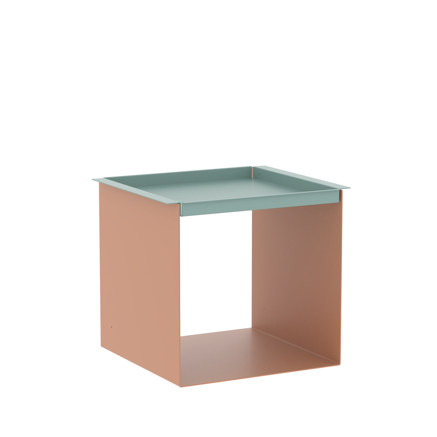 YU TRAY TABLE – Beistelltisch mit Tablett, geradlinig und vielseitig. Sein Name beschreibt, was er ist: eine Kombination aus Tablett und Beistelltisch. Ein besonders praktisches Möbel mit zwei Ablageebenen. Und wird ein Tablett benötigt, ist YU TRAY zur Stelle: neben dem Bett, dem Sessel oder Sofa und überall, wo YU TRAY TABLE schon immer fehlte.