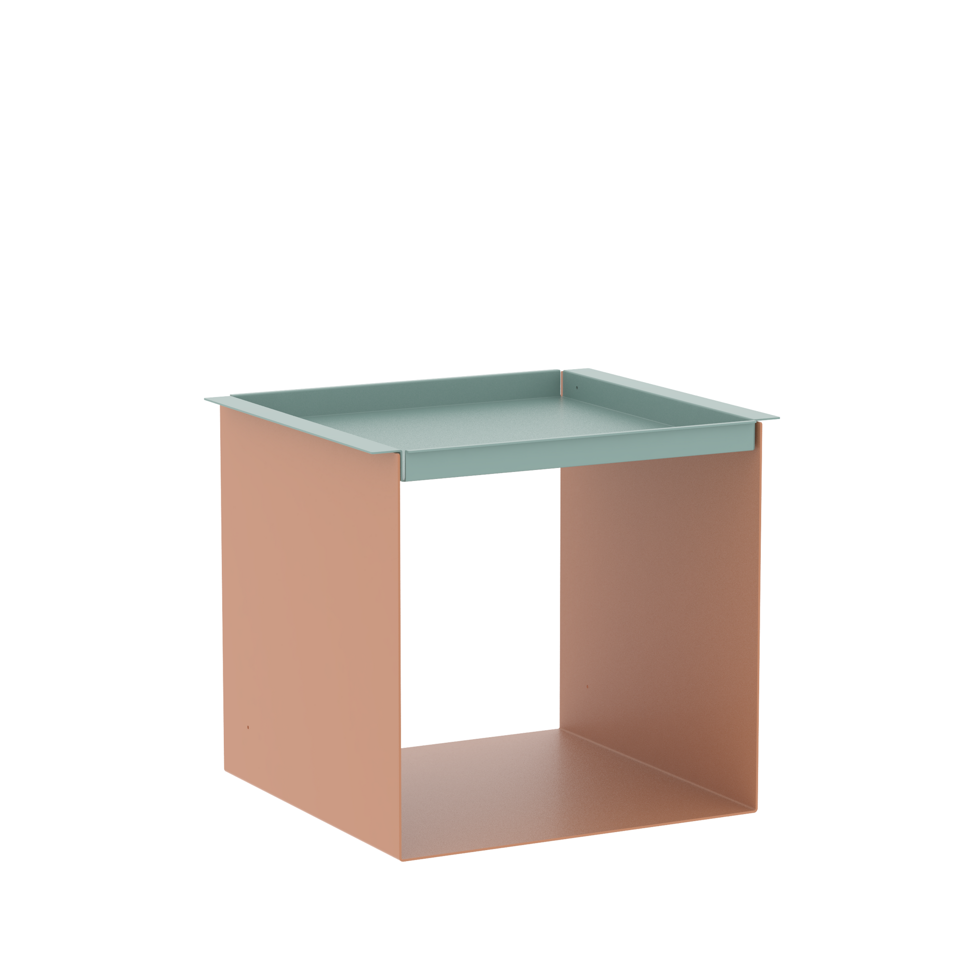 YU TRAY TABLE – Beistelltisch mit Tablett, geradlinig und vielseitig. Sein Name beschreibt, was er ist: eine Kombination aus Tablett und Beistelltisch. Ein besonders praktisches Möbel mit zwei Ablageebenen. Und wird ein Tablett benötigt, ist YU TRAY zur Stelle: neben dem Bett, dem Sessel oder Sofa und überall, wo YU TRAY TABLE schon immer fehlte.