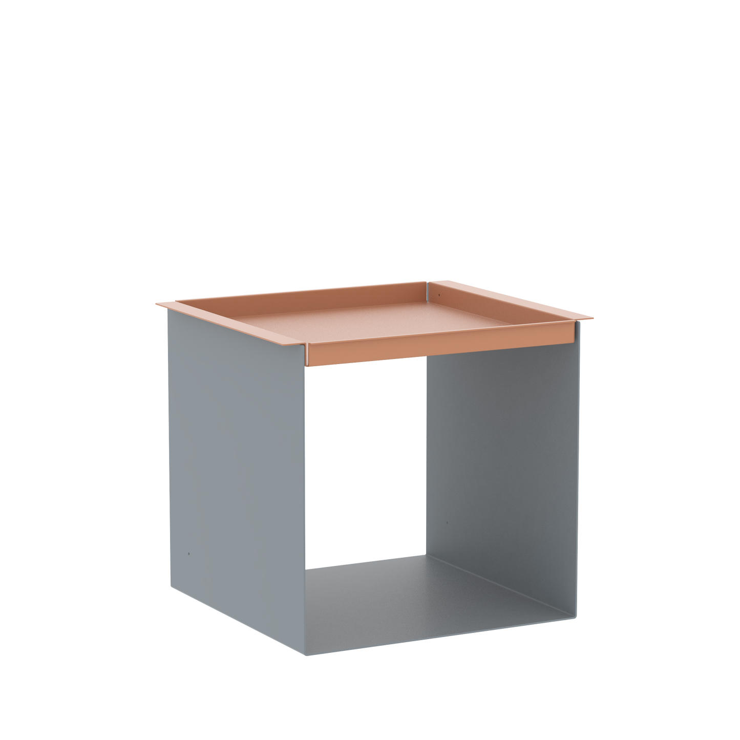 YU TRAY TABLE – Beistelltisch mit Tablett, geradlinig und vielseitig. Sein Name beschreibt, was er ist: eine Kombination aus Tablett und Beistelltisch. Ein besonders praktisches Möbel mit zwei Ablageebenen. Und wird ein Tablett benötigt, ist YU TRAY zur Stelle: neben dem Bett, dem Sessel oder Sofa und überall, wo YU TRAY TABLE schon immer fehlte.
