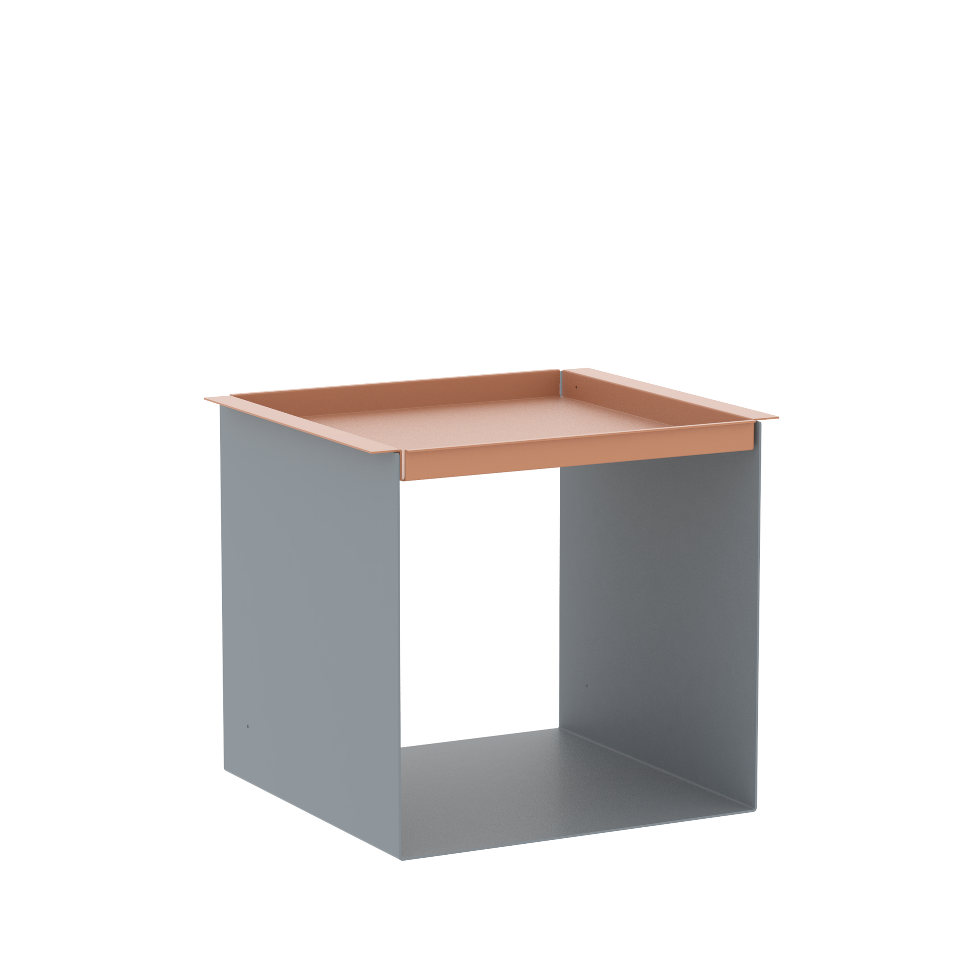 YU TRAY TABLE – Beistelltisch mit Tablett, geradlinig und vielseitig. Sein Name beschreibt, was er ist: eine Kombination aus Tablett und Beistelltisch. Ein besonders praktisches Möbel mit zwei Ablageebenen. Und wird ein Tablett benötigt, ist YU TRAY zur Stelle: neben dem Bett, dem Sessel oder Sofa und überall, wo YU TRAY TABLE schon immer fehlte.