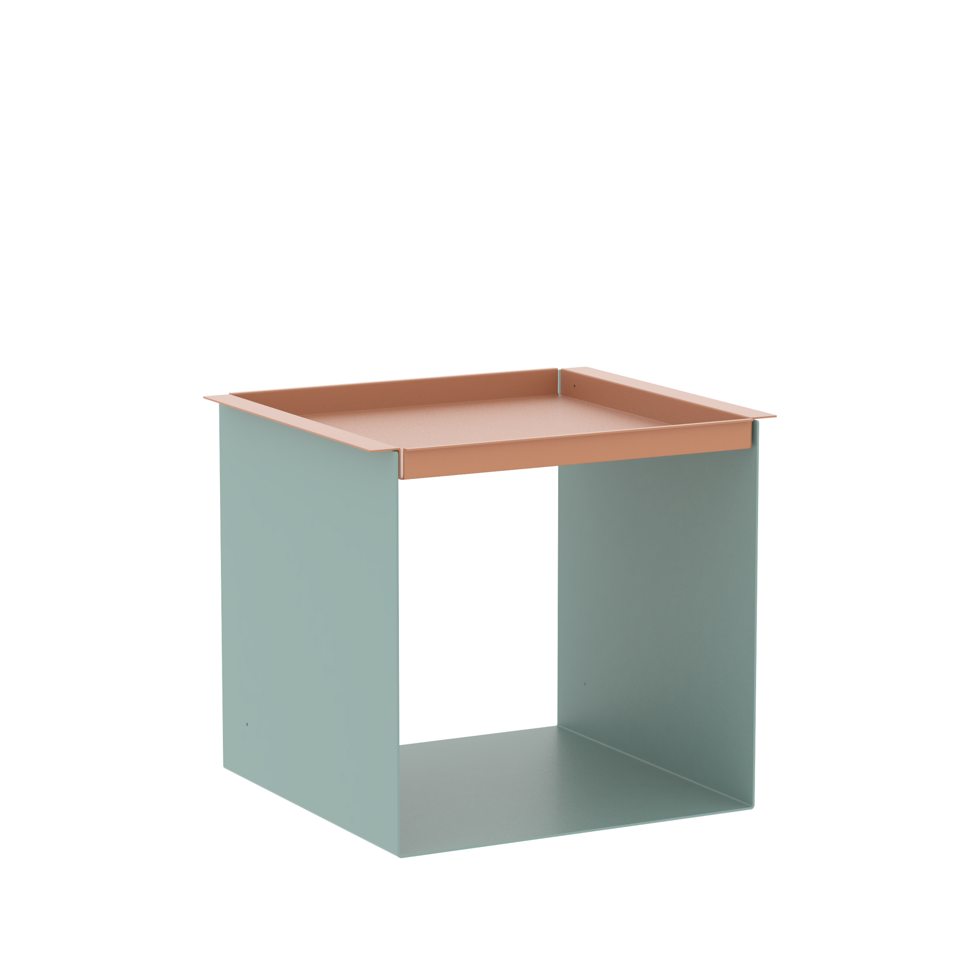 YU TRAY TABLE – Beistelltisch mit Tablett, geradlinig und vielseitig. Sein Name beschreibt, was er ist: eine Kombination aus Tablett und Beistelltisch. Ein besonders praktisches Möbel mit zwei Ablageebenen. Und wird ein Tablett benötigt, ist YU TRAY zur Stelle: neben dem Bett, dem Sessel oder Sofa und überall, wo YU TRAY TABLE schon immer fehlte.