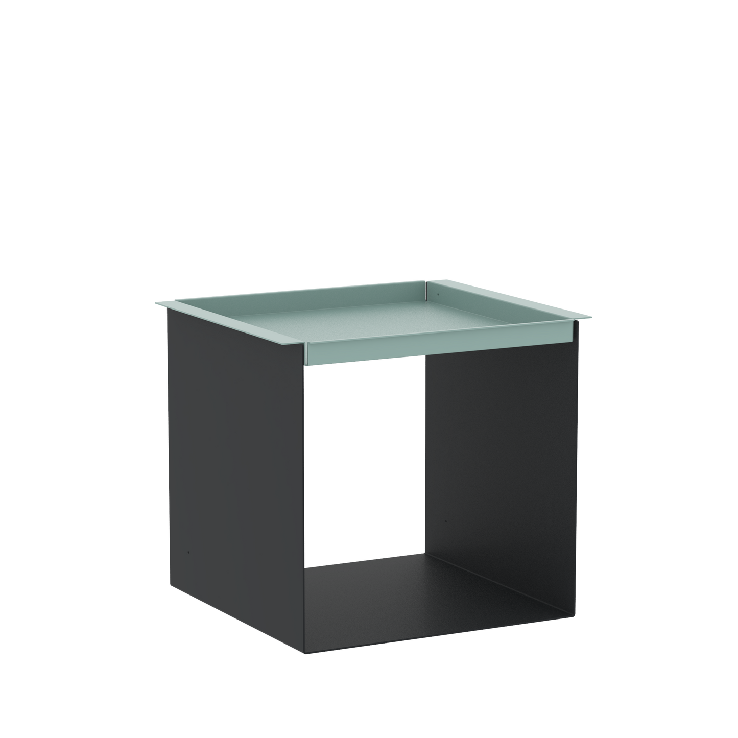 YU TRAY TABLE – Beistelltisch mit Tablett, geradlinig und vielseitig. Sein Name beschreibt, was er ist: eine Kombination aus Tablett und Beistelltisch. Ein besonders praktisches Möbel mit zwei Ablageebenen. Und wird ein Tablett benötigt, ist YU TRAY zur Stelle: neben dem Bett, dem Sessel oder Sofa und überall, wo YU TRAY TABLE schon immer fehlte.