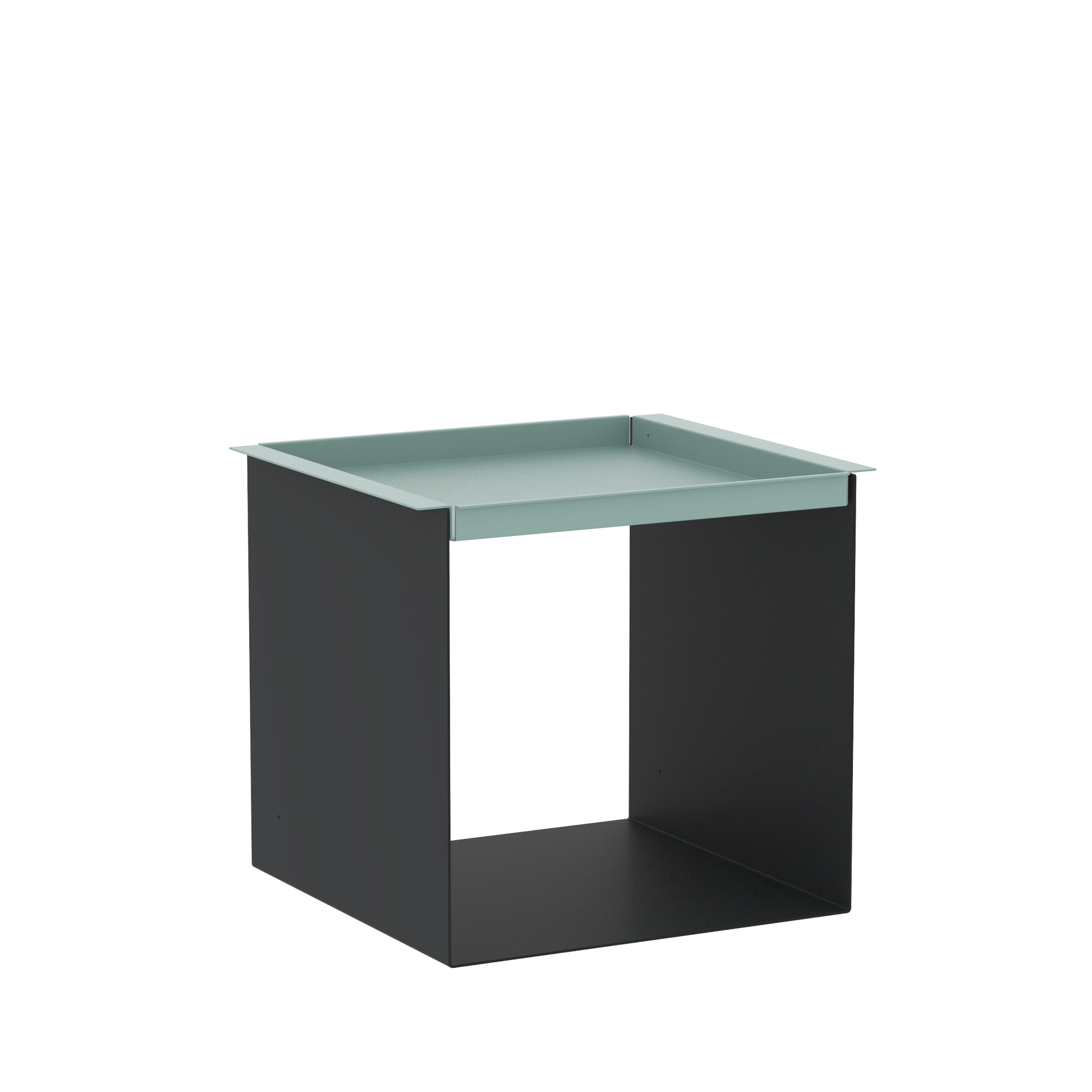 YU TRAY TABLE – Beistelltisch mit Tablett, geradlinig und vielseitig. Sein Name beschreibt, was er ist: eine Kombination aus Tablett und Beistelltisch. Ein besonders praktisches Möbel mit zwei Ablageebenen. Und wird ein Tablett benötigt, ist YU TRAY zur Stelle: neben dem Bett, dem Sessel oder Sofa und überall, wo YU TRAY TABLE schon immer fehlte.