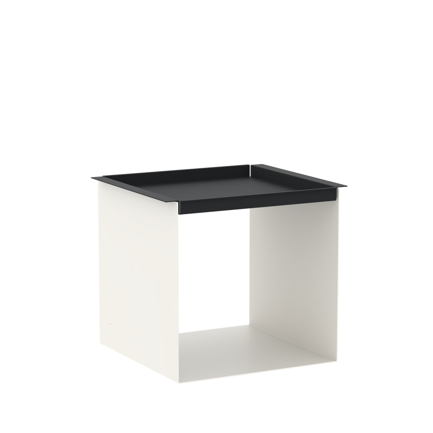 YU TRAY TABLE – Beistelltisch mit Tablett, geradlinig und vielseitig. Sein Name beschreibt, was er ist: eine Kombination aus Tablett und Beistelltisch. Ein besonders praktisches Möbel mit zwei Ablageebenen. Und wird ein Tablett benötigt, ist YU TRAY zur Stelle: neben dem Bett, dem Sessel oder Sofa und überall, wo YU TRAY TABLE schon immer fehlte.