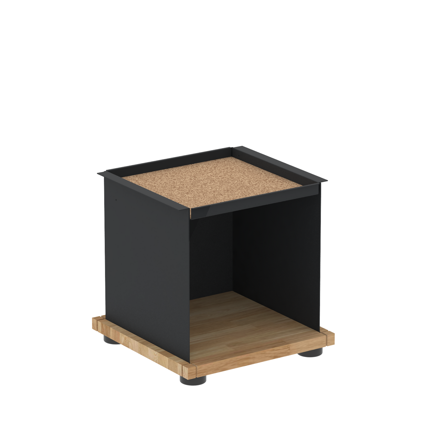 YU TRAY SHELF 1x1 – Ein Beistelltisch mit einem besonderen Kopf. Denn beim oberen Abschluss handelt es sich um das vielseitige Tablett YU TRAY. Auf diese Weise hat es einen eigenen Ort und steht auch für mobile Dienste bereit. Ob als Beistelltisch, Couchtisch oder Nachttisch, schafft YU TRAY SHELF 1x1 Raum und Ablagefläche überall, wo er benötigt wird.