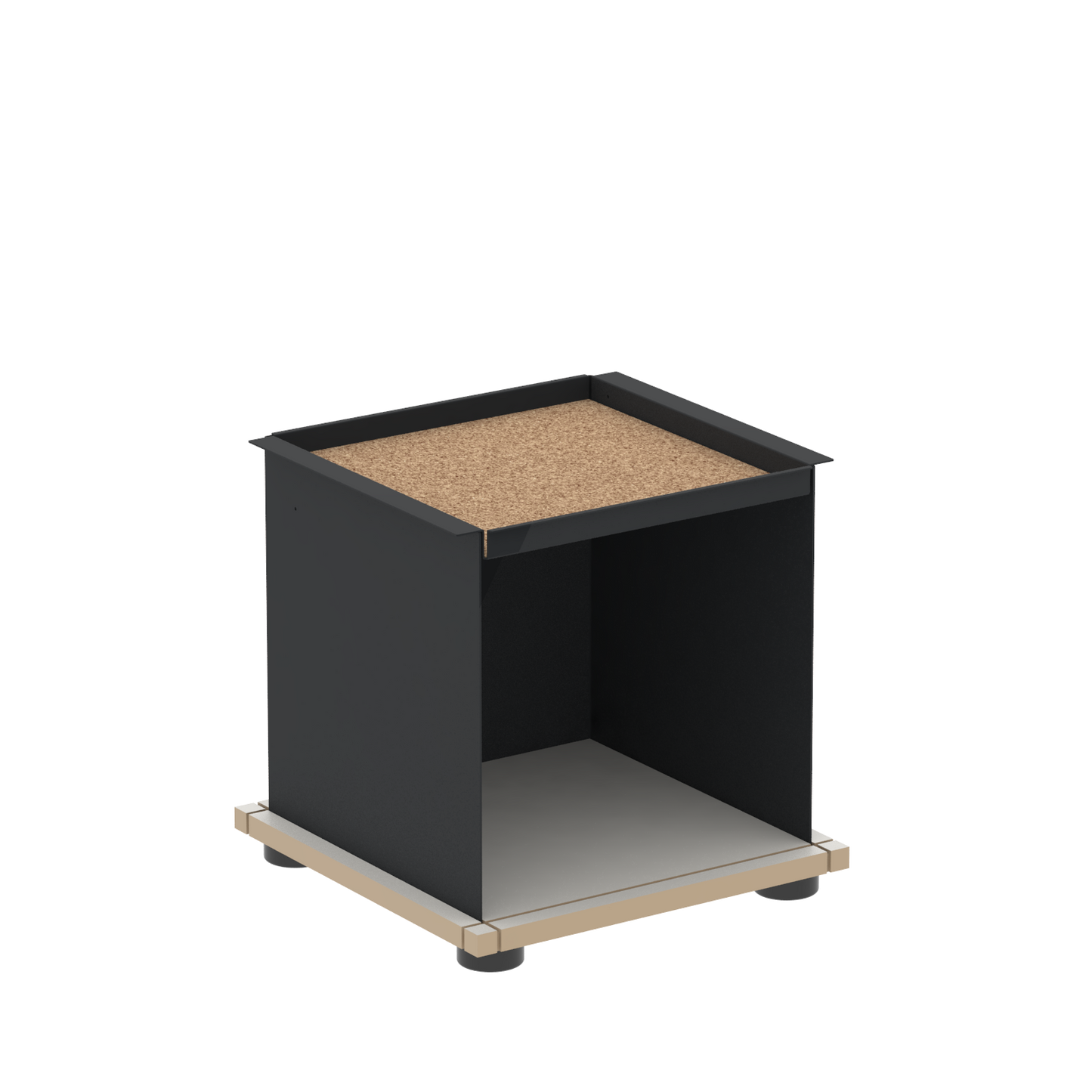 YU TRAY SHELF 1x1 – Ein Beistelltisch mit einem besonderen Kopf. Denn beim oberen Abschluss handelt es sich um das vielseitige Tablett YU TRAY. Auf diese Weise hat es einen eigenen Ort und steht auch für mobile Dienste bereit. Ob als Beistelltisch, Couchtisch oder Nachttisch, schafft YU TRAY SHELF 1x1 Raum und Ablagefläche überall, wo er benötigt wird.