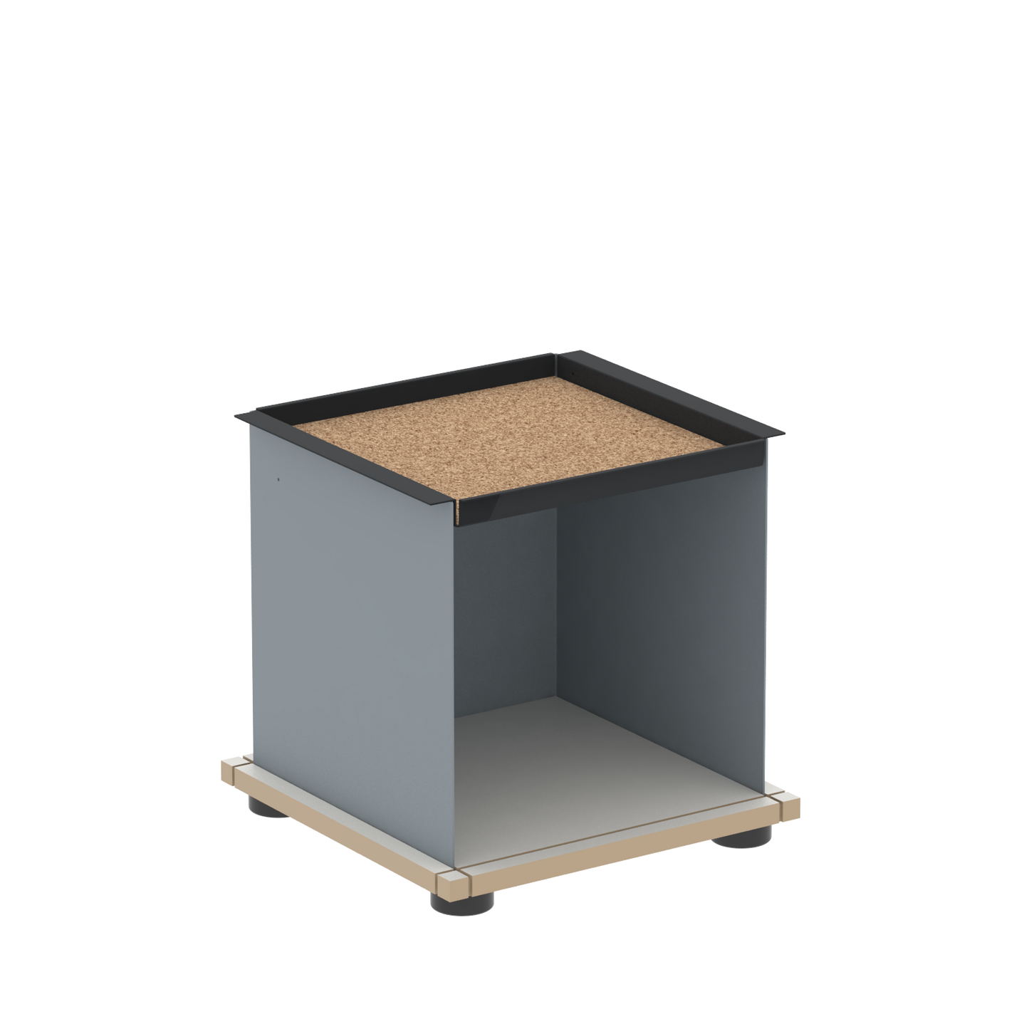 YU TRAY SHELF 1x1 – Ein Beistelltisch mit einem besonderen Kopf. Denn beim oberen Abschluss handelt es sich um das vielseitige Tablett YU TRAY. Auf diese Weise hat es einen eigenen Ort und steht auch für mobile Dienste bereit. Ob als Beistelltisch, Couchtisch oder Nachttisch, schafft YU TRAY SHELF 1x1 Raum und Ablagefläche überall, wo er benötigt wird.