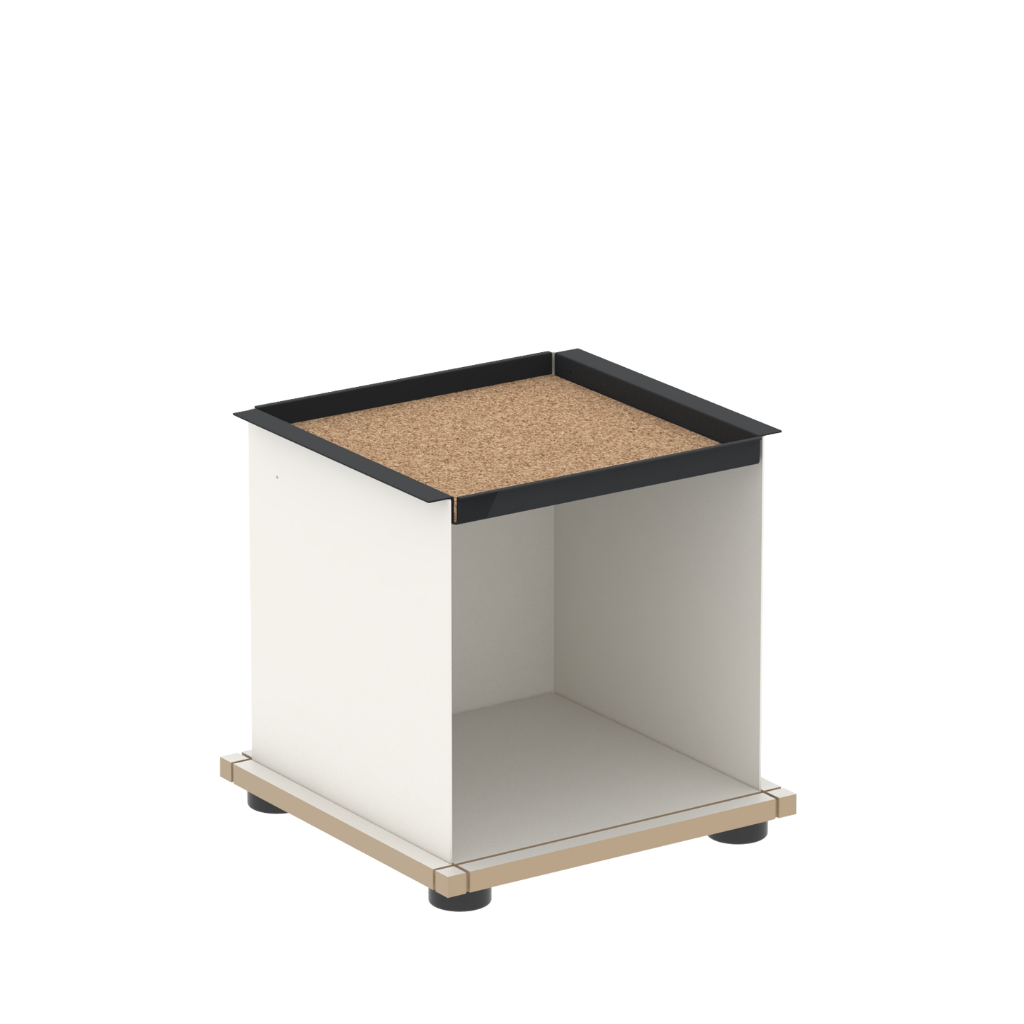 YU TRAY SHELF 1x1 – Ein Beistelltisch mit einem besonderen Kopf. Denn beim oberen Abschluss handelt es sich um das vielseitige Tablett YU TRAY. Auf diese Weise hat es einen eigenen Ort und steht auch für mobile Dienste bereit. Ob als Beistelltisch, Couchtisch oder Nachttisch, schafft YU TRAY SHELF 1x1 Raum und Ablagefläche überall, wo er benötigt wird.