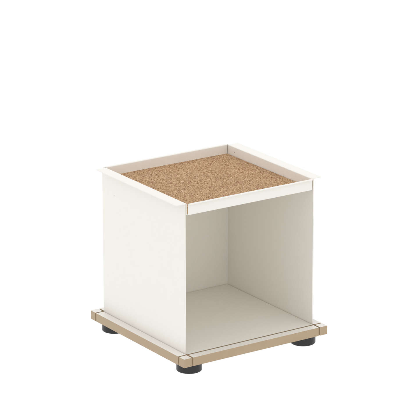 YU TRAY SHELF 1x1 – Ein Beistelltisch mit einem besonderen Kopf. Denn beim oberen Abschluss handelt es sich um das vielseitige Tablett YU TRAY. Auf diese Weise hat es einen eigenen Ort und steht auch für mobile Dienste bereit. Ob als Beistelltisch, Couchtisch oder Nachttisch, schafft YU TRAY SHELF 1x1 Raum und Ablagefläche überall, wo er benötigt wird.